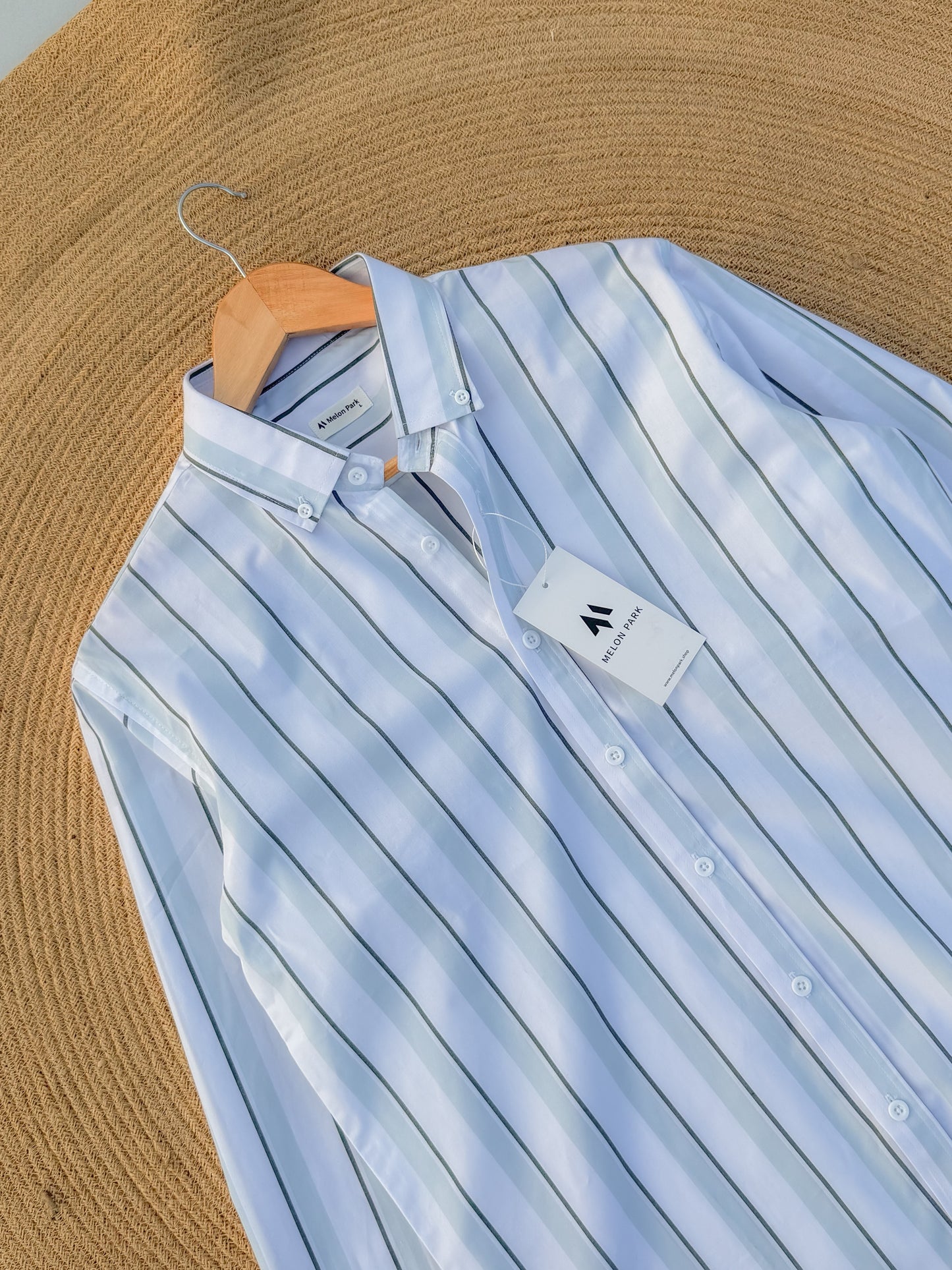 Old Money full sleeve shirt - Arctic Meridian