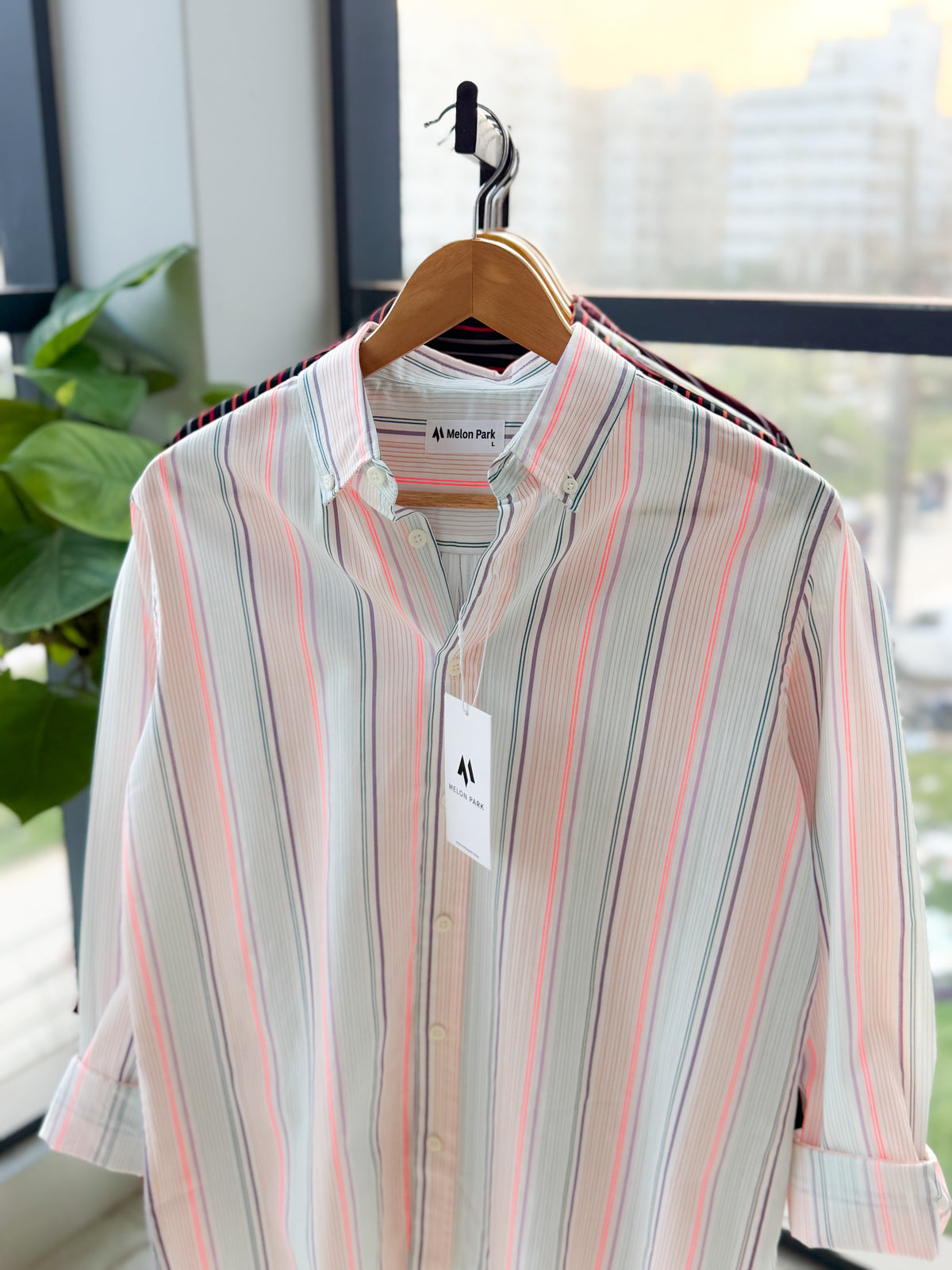 Gentle stripe shirt - Sorbet stripe