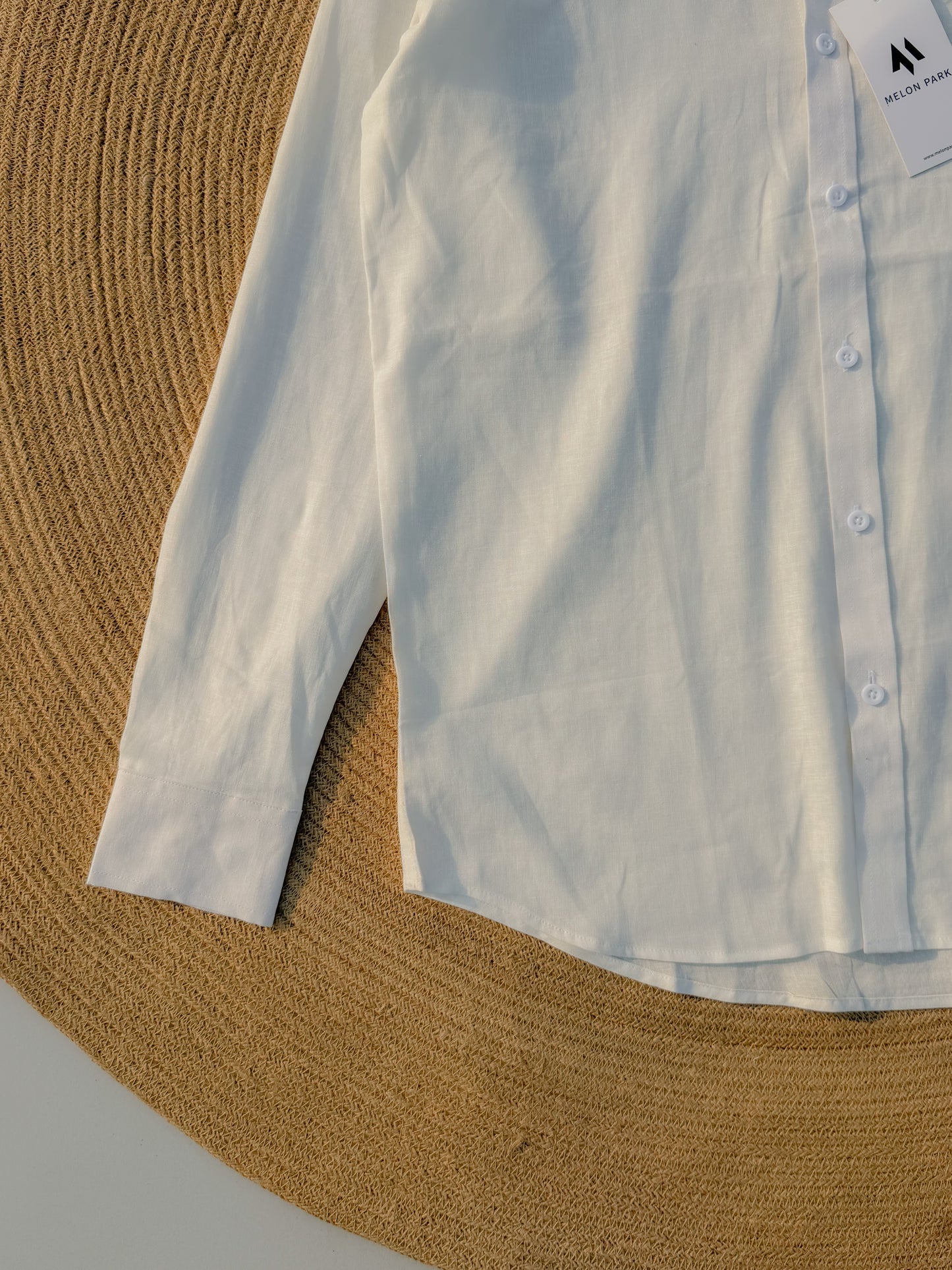 Signature Remi cotton shirt - Soft Off White