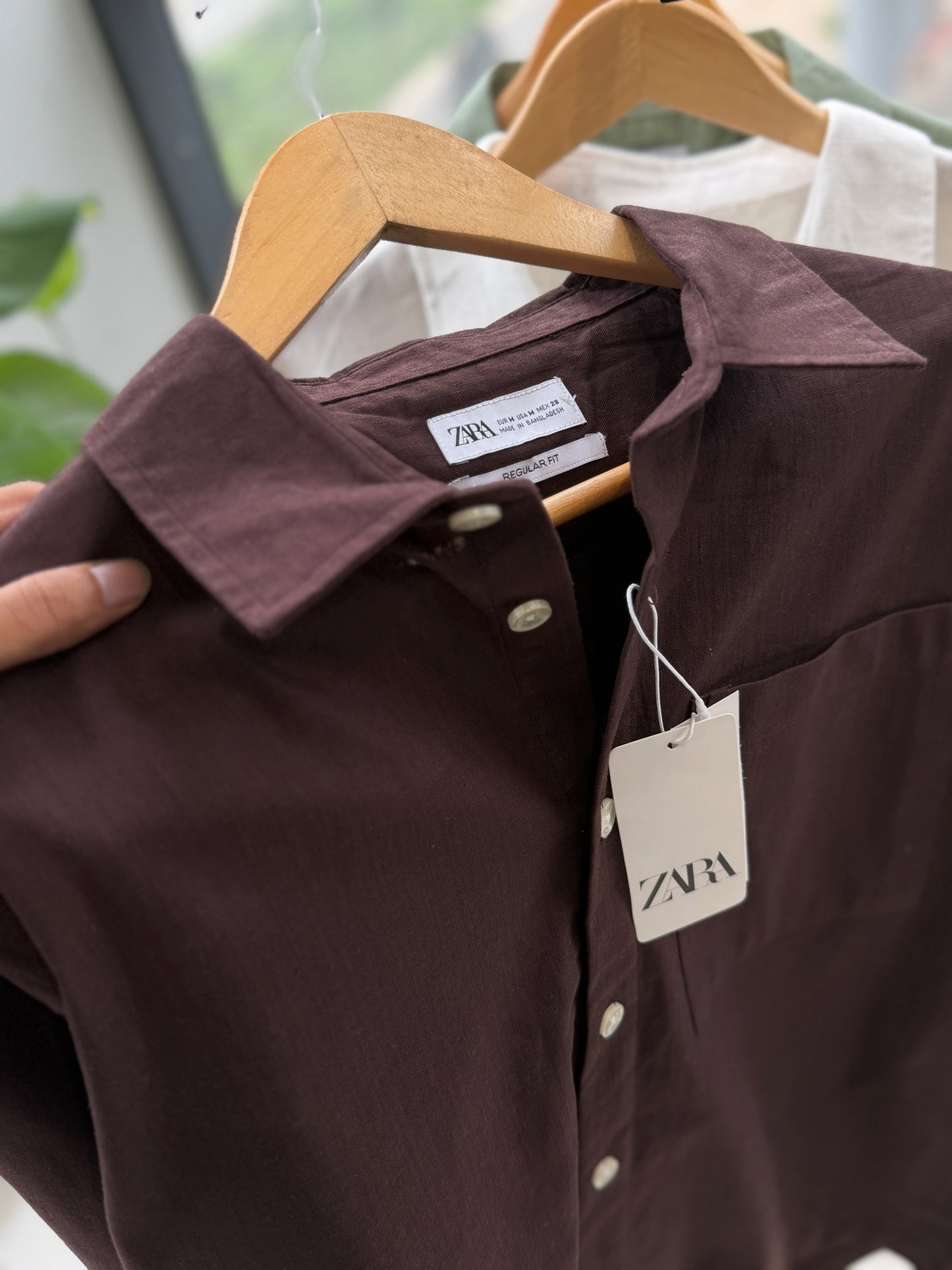 Oversized Baggy shirt - Chocolate