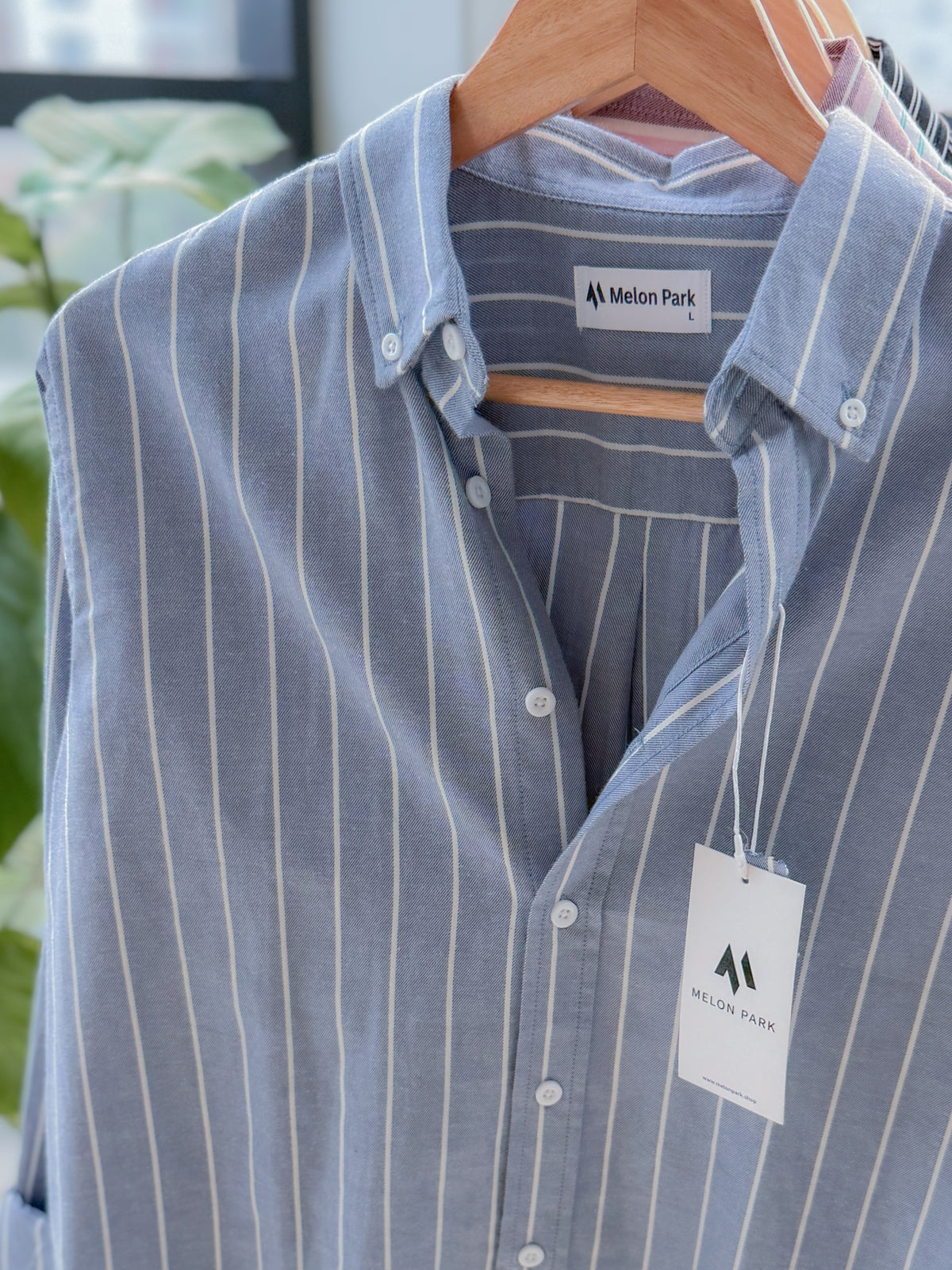 Gentle stripe shirt - Coastal Horizon
