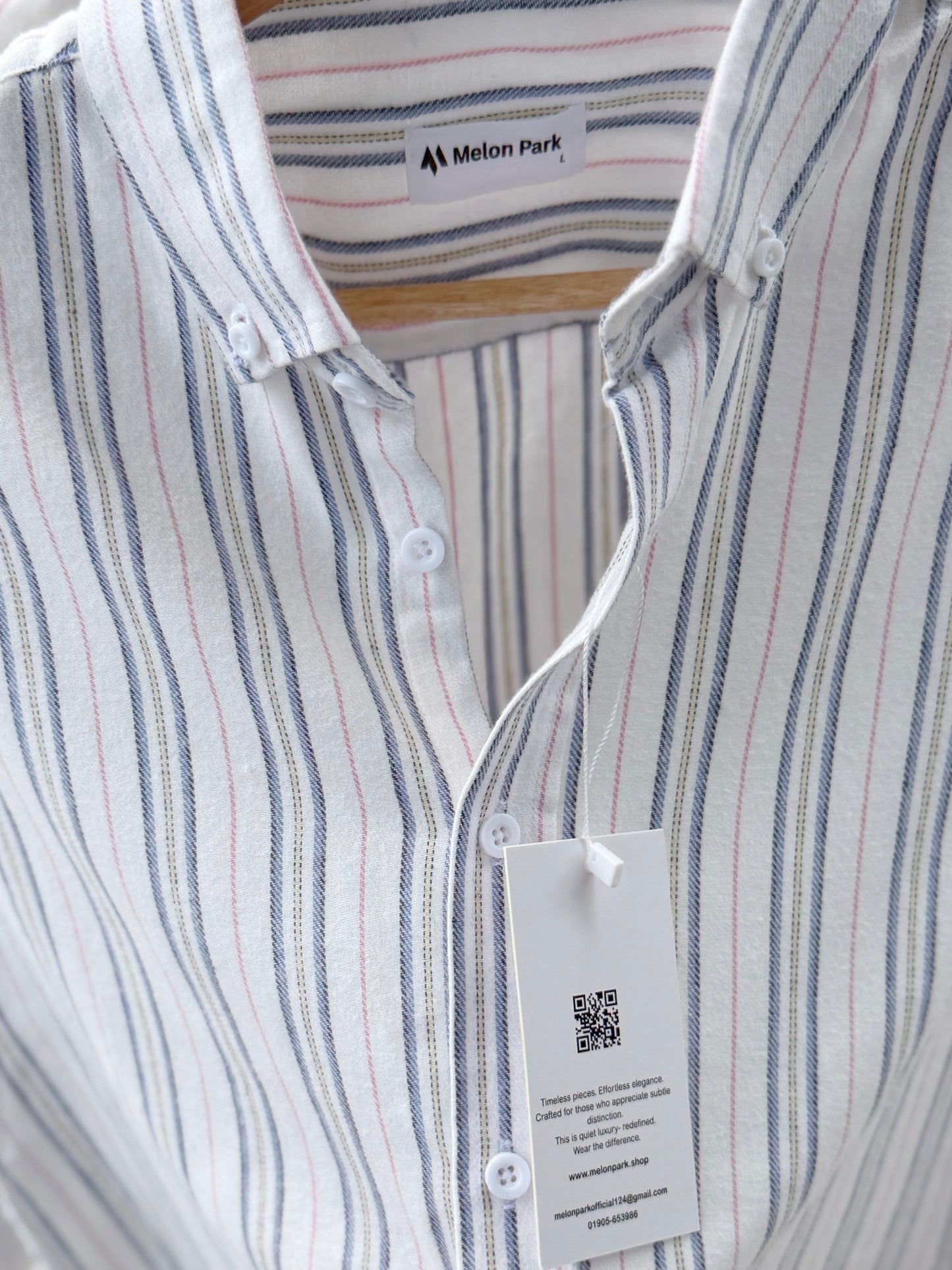 Gentle stripe shirt - Cambridge Multi-Stripe