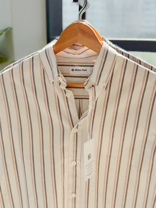 Gentle stripe shirt - Classic canvas