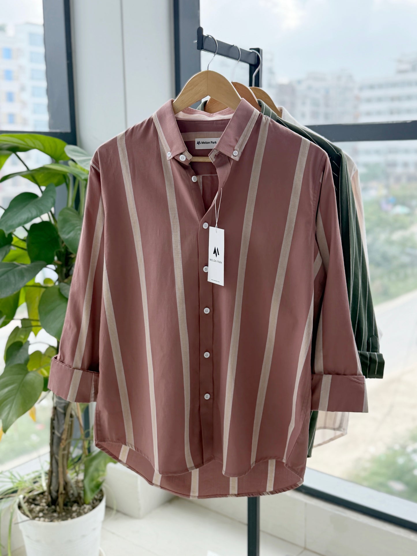 Gentle stripe shirt - Palma Stripe