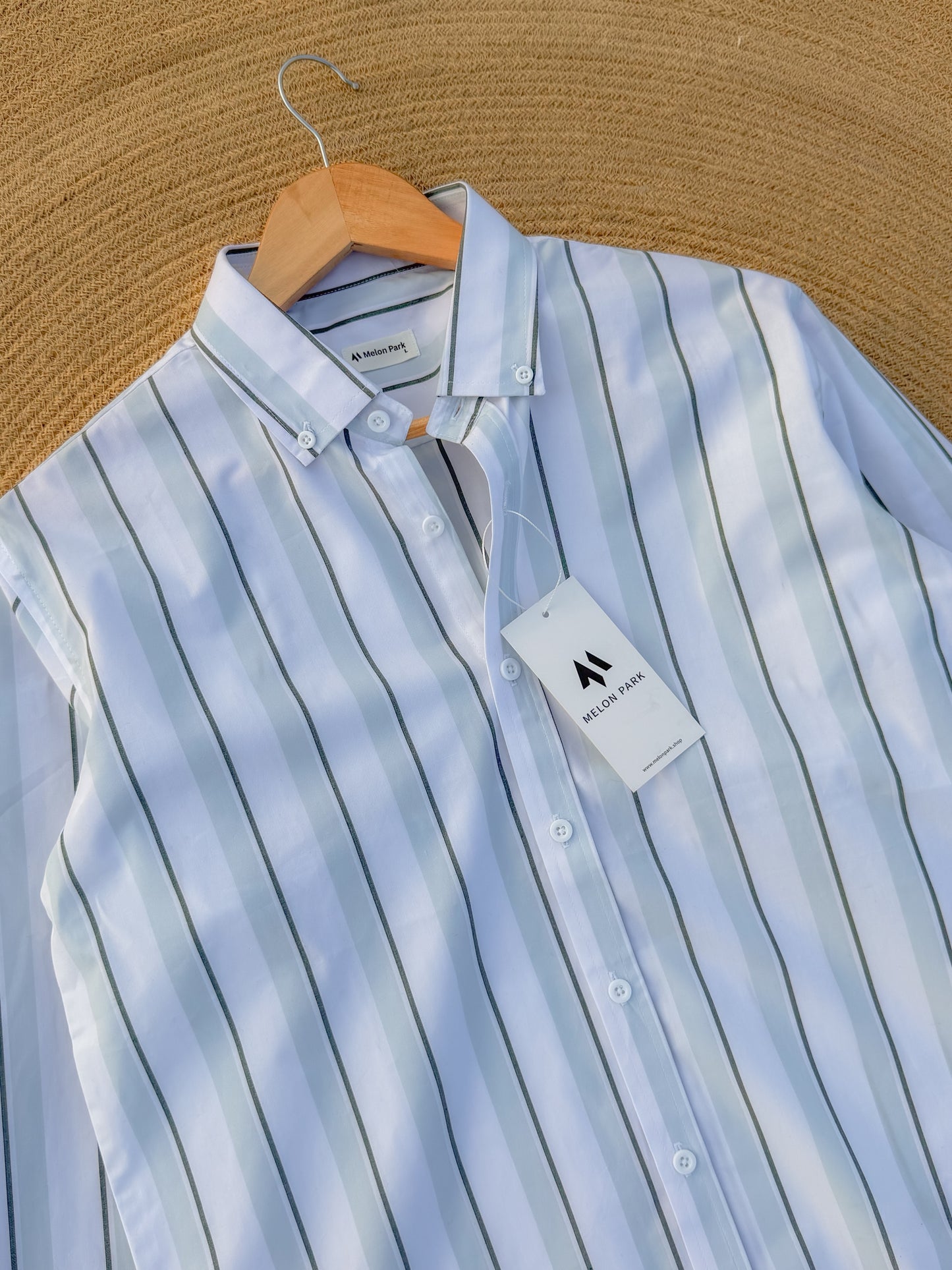 Old Money full sleeve shirt - Arctic Meridian