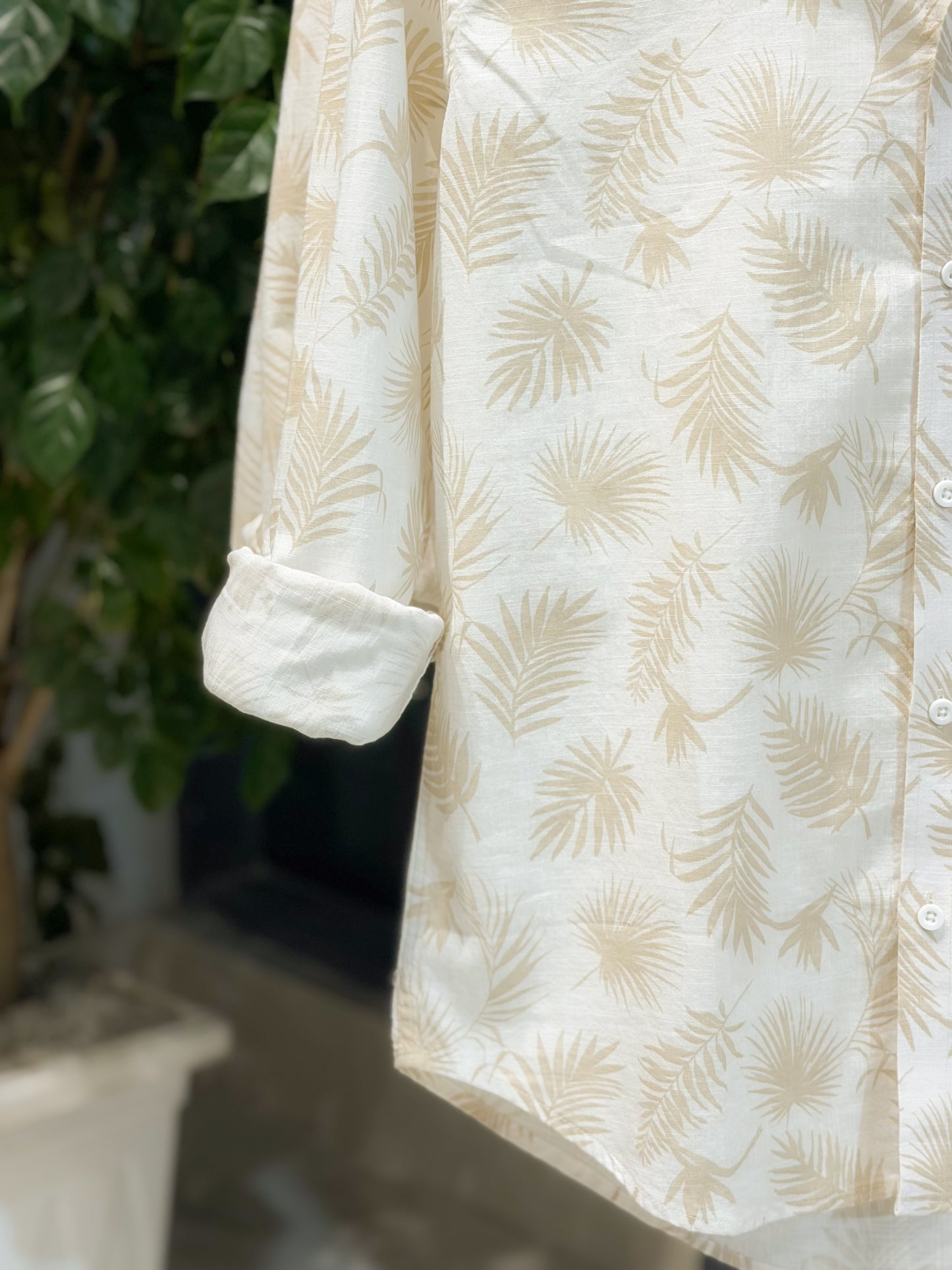 Casual shirt - Driftwood Botanical