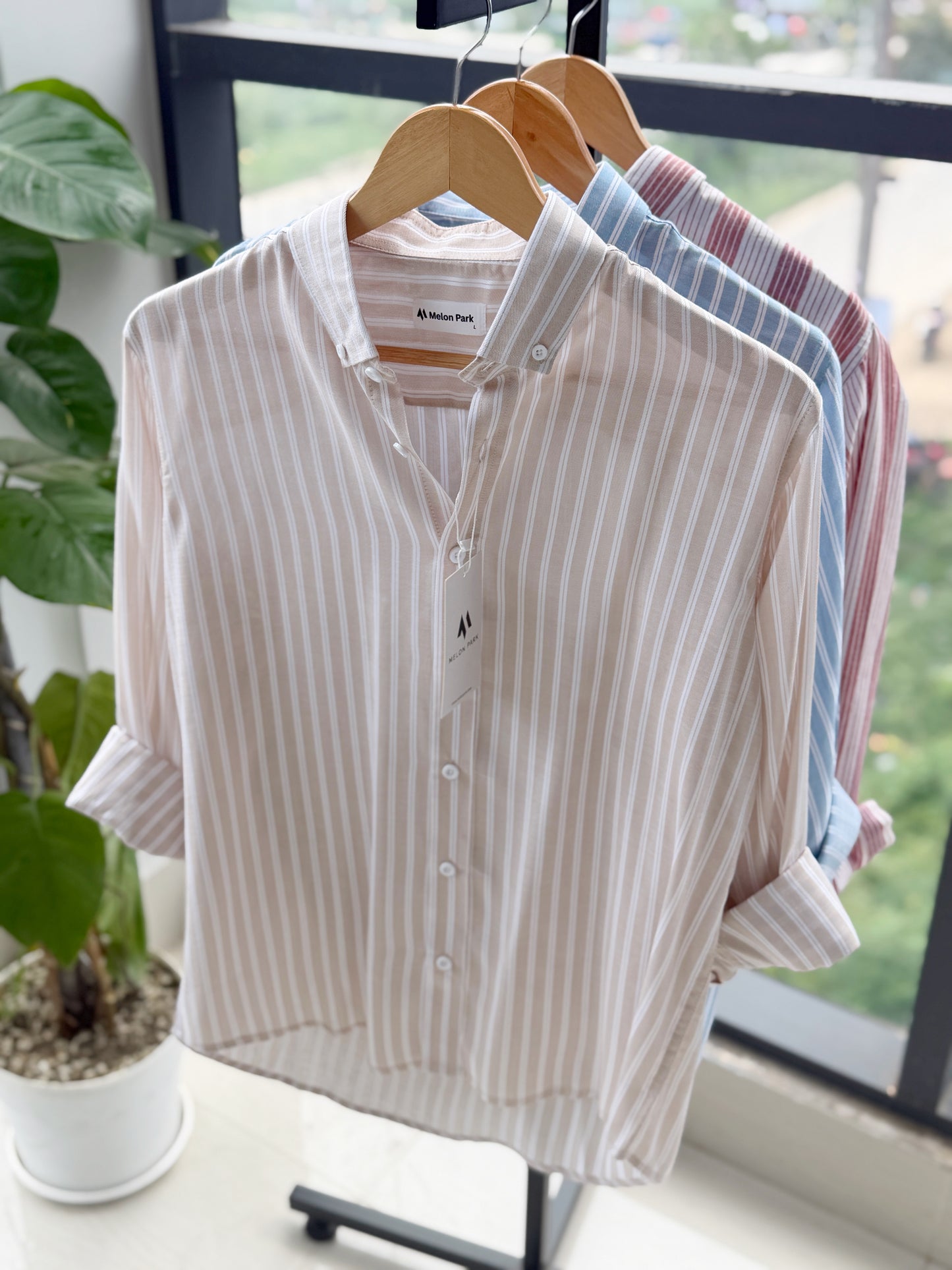 Gentle stripe shirt - Safari tailor