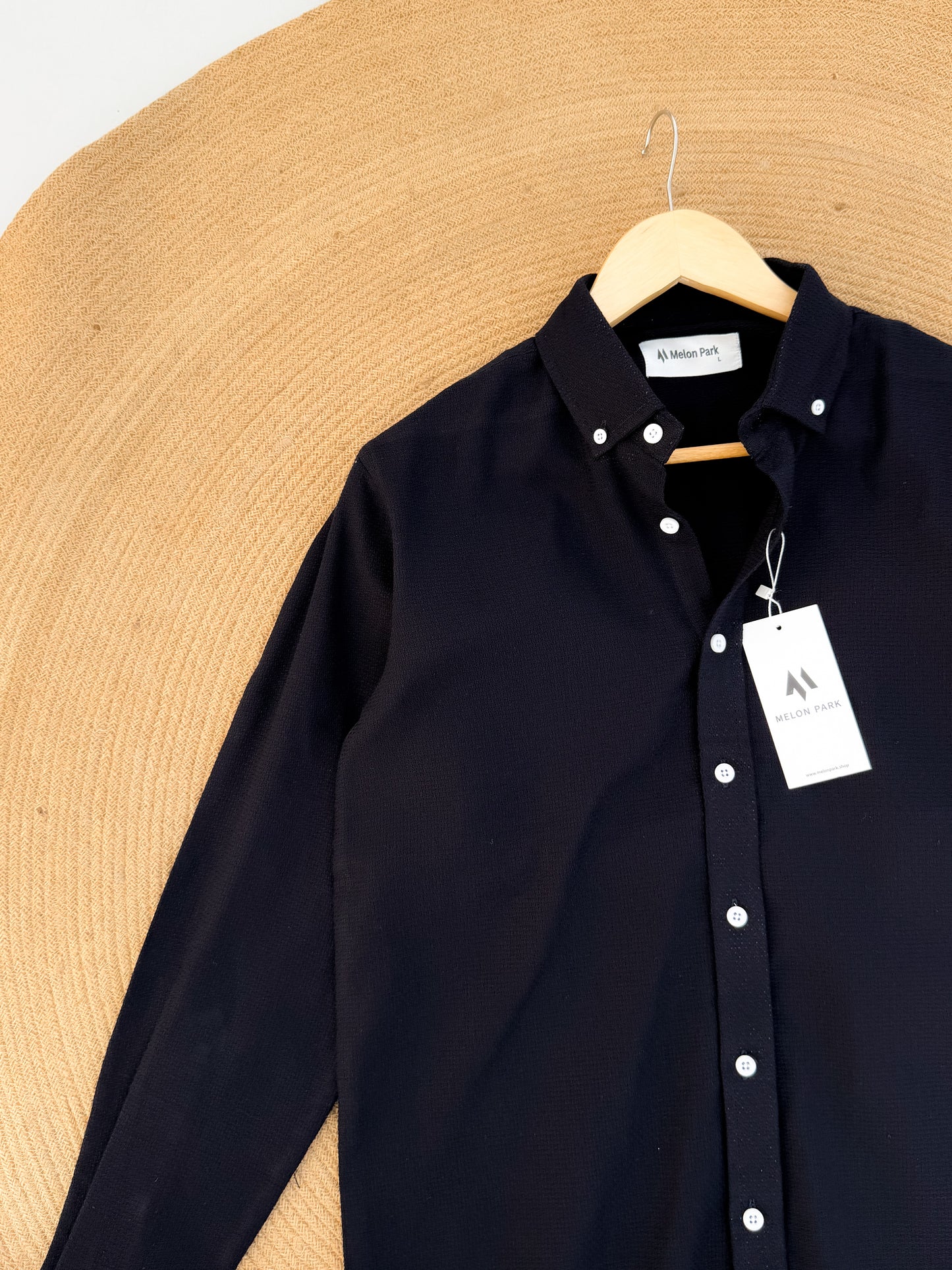 Classic full sleeve shirt - Crafted Black