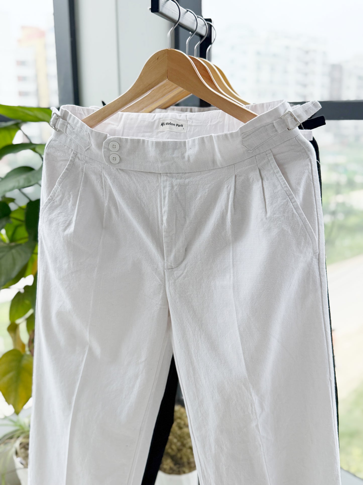 Gurkha Baggy Pant - White