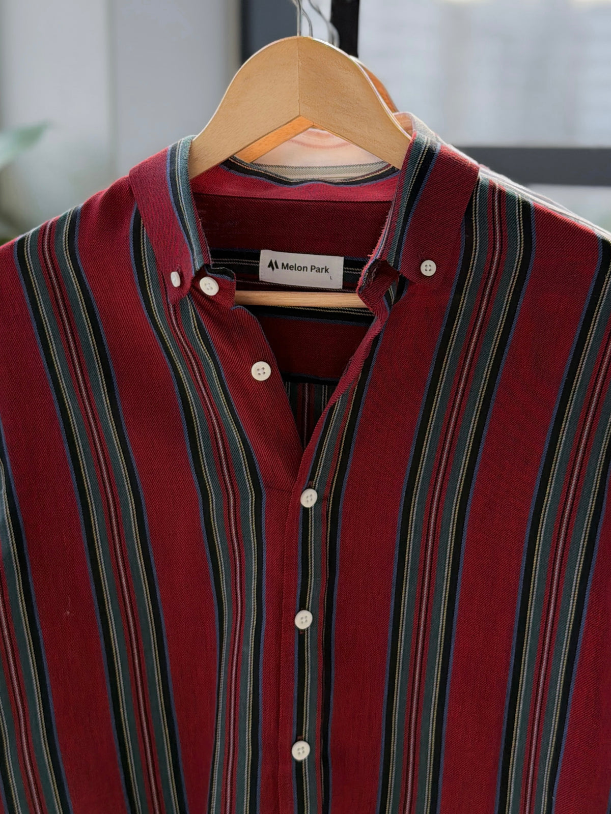Gentle stripe shirt - Wildberry Bark