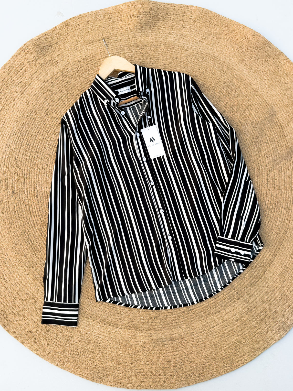 Drip full sleeve shirt - Black Noir