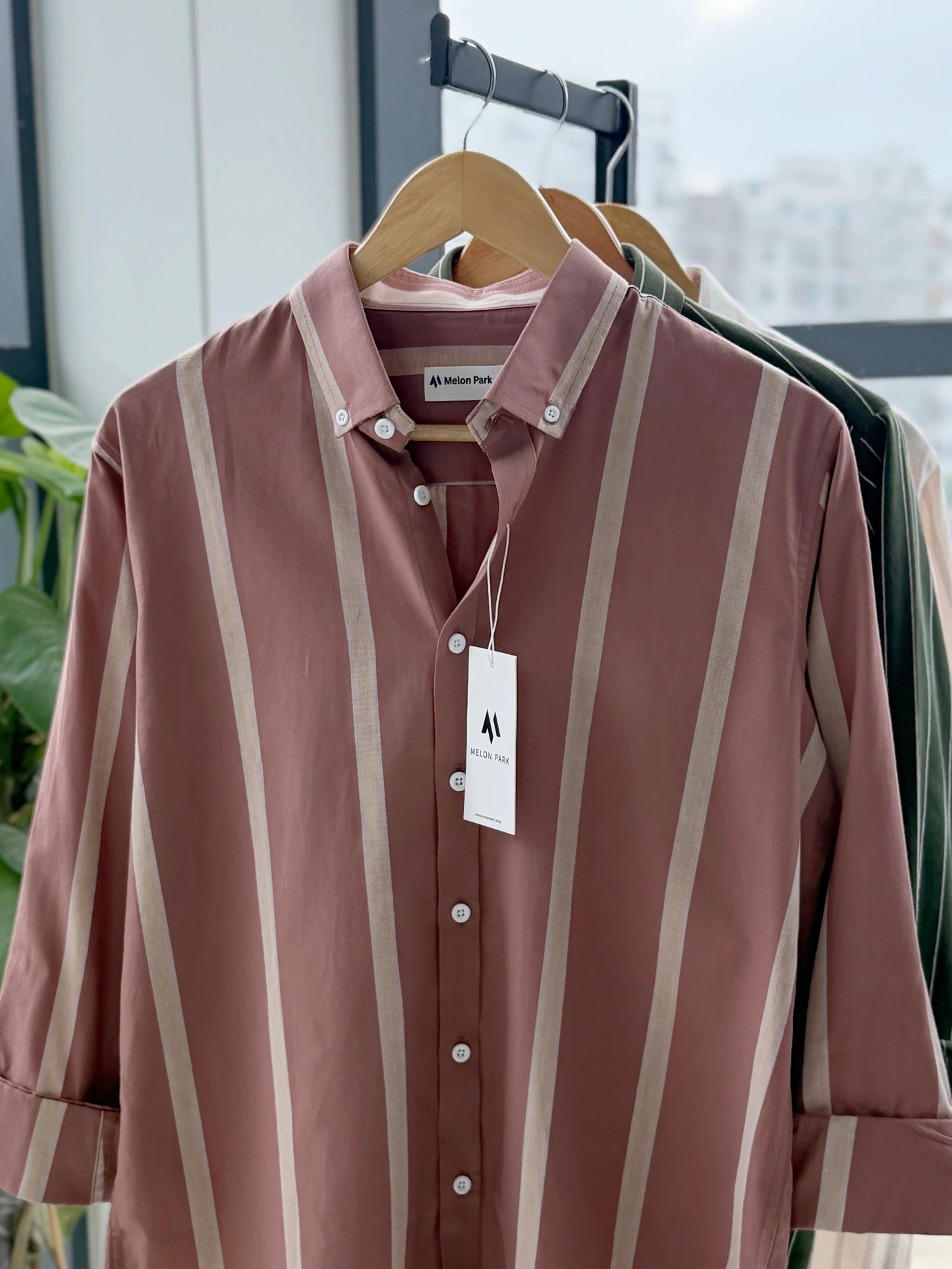 Gentle stripe shirt - Palma Stripe