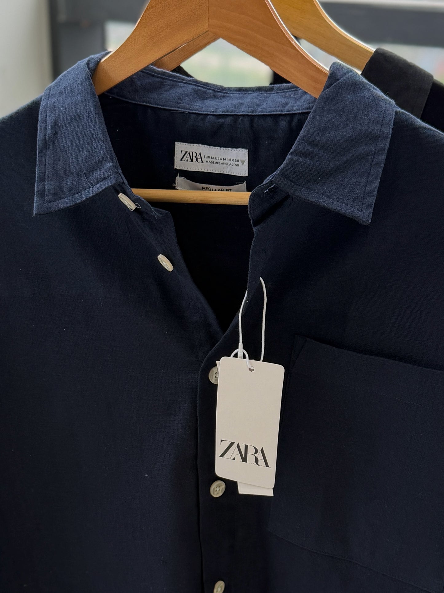 Oversized Baggy shirt - Navy Blue