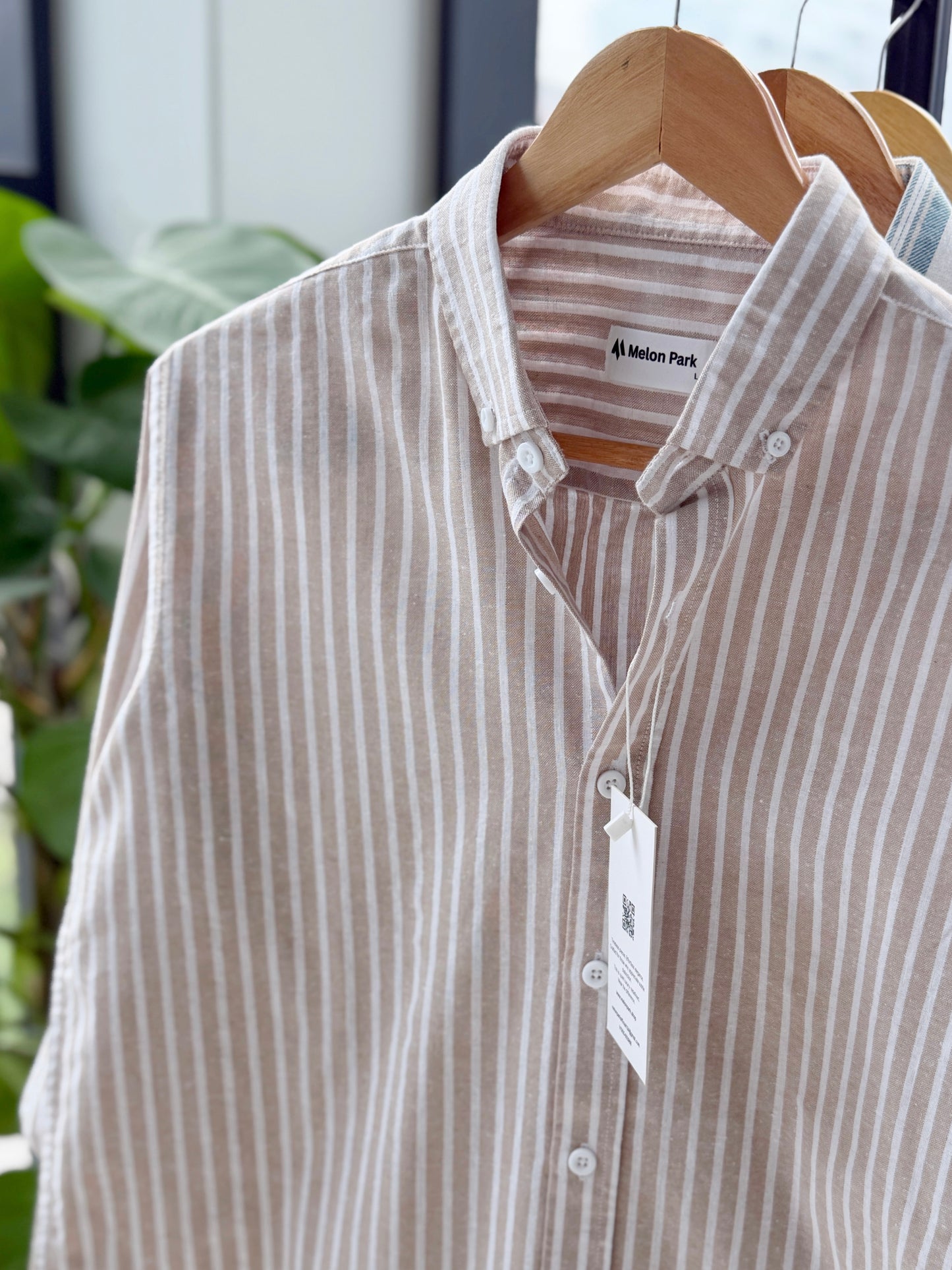 Gentle stripe shirt - Sandy Beach