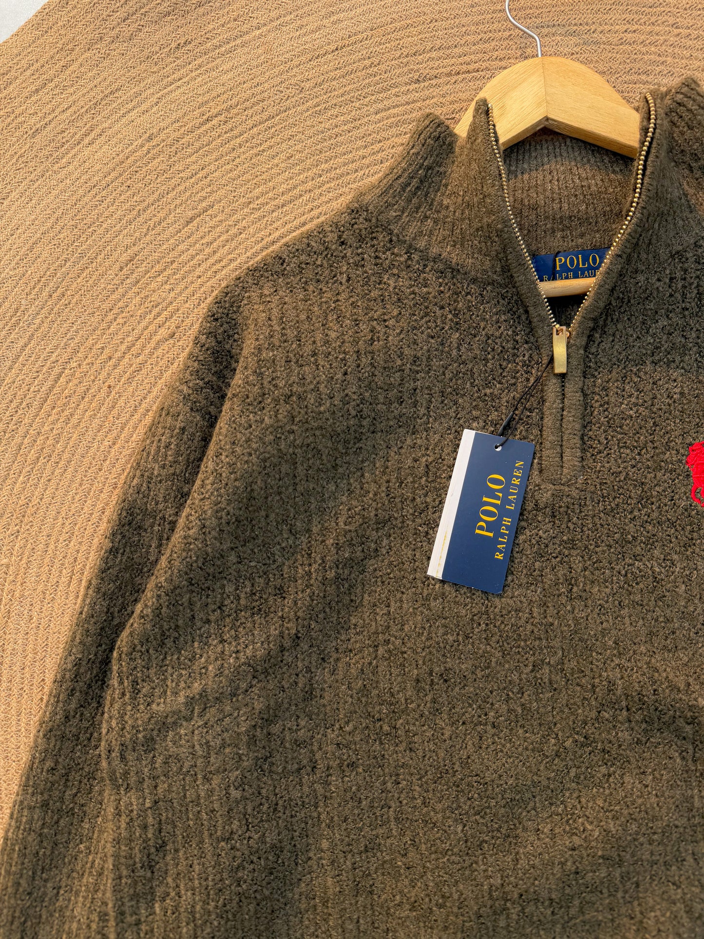 Cozy knitted Sweater - Dusted Olive