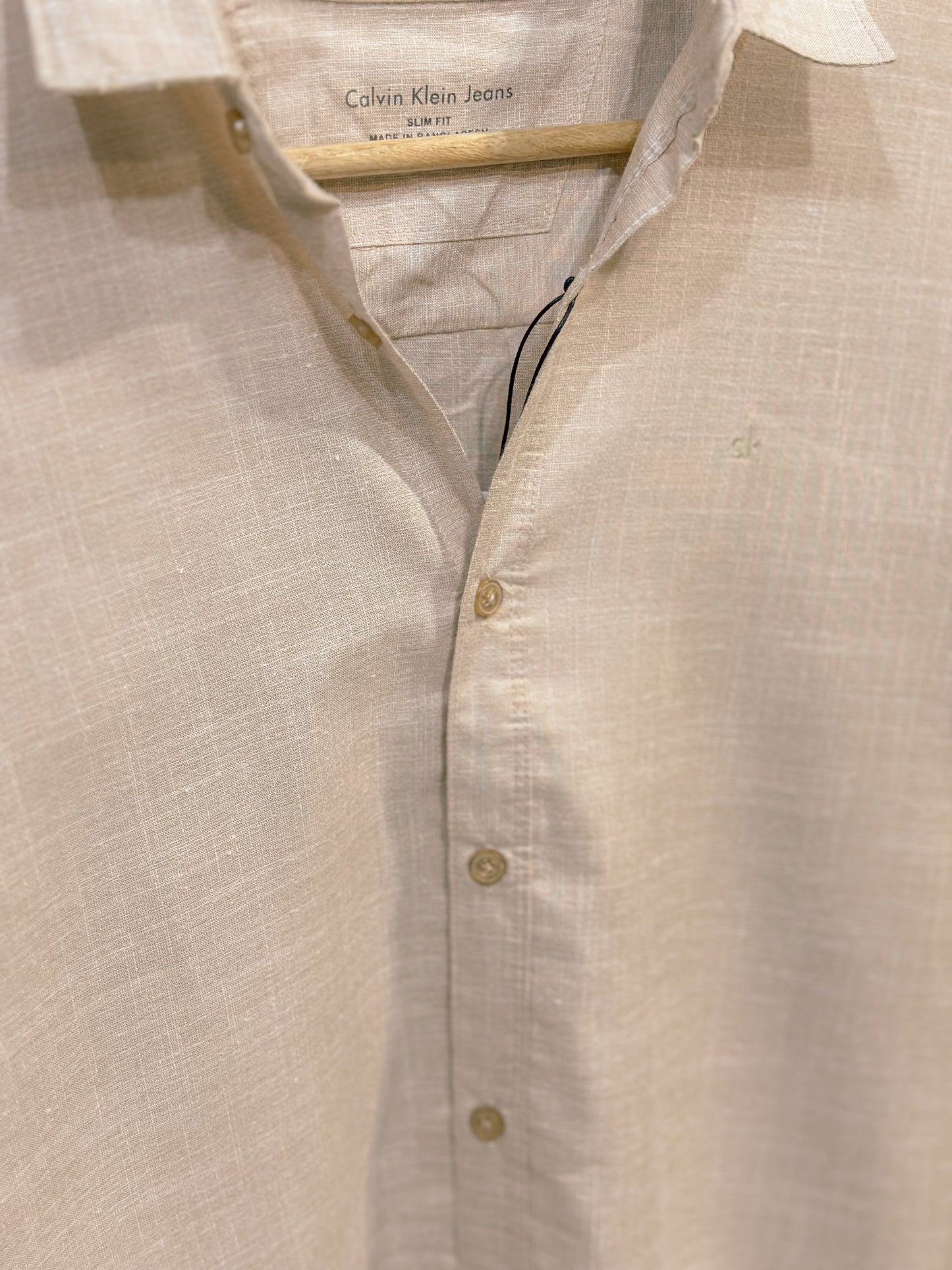Classic full sleeve shirt - Beige
