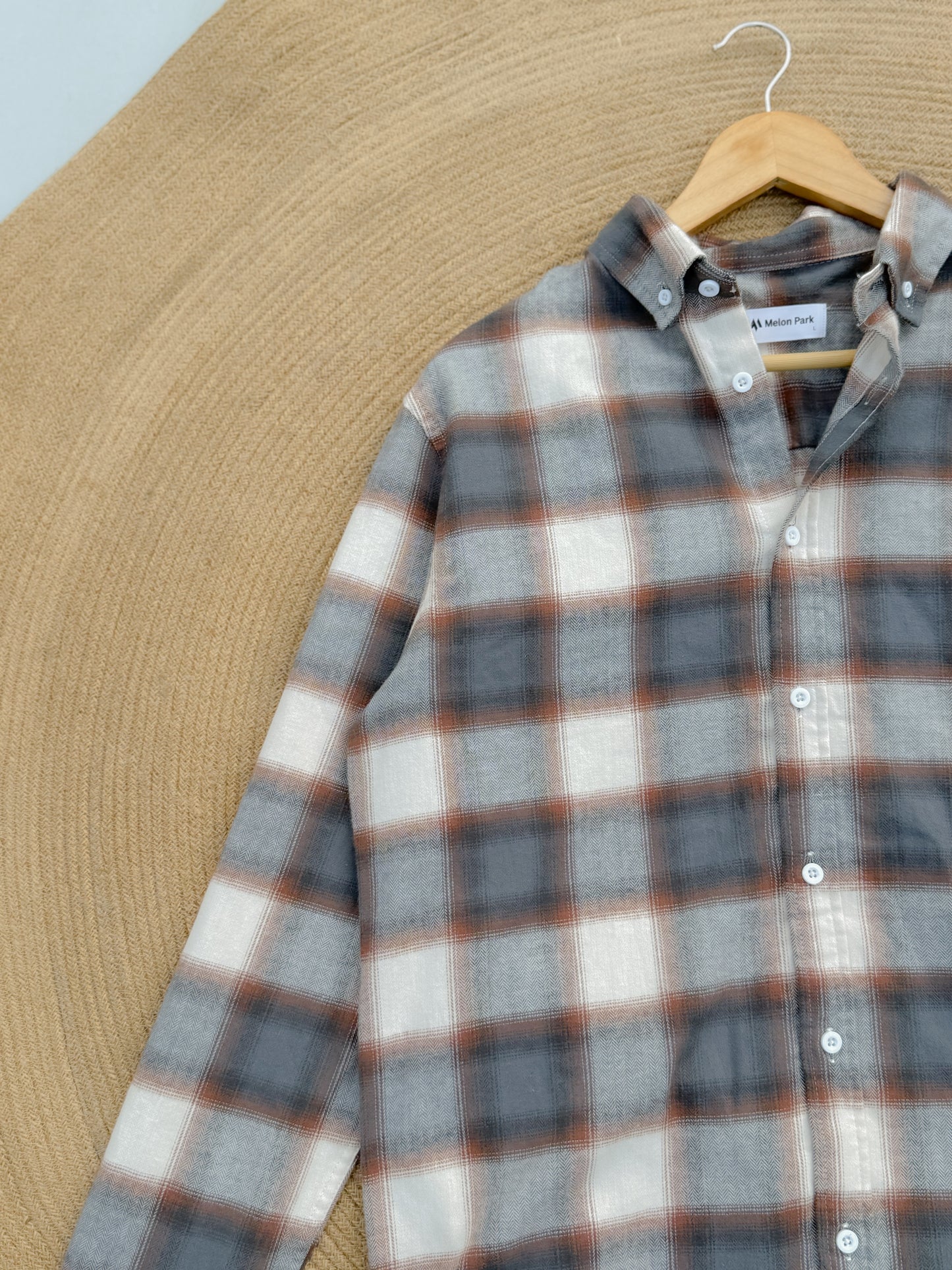 Gentle Check shirt - Smoky Check