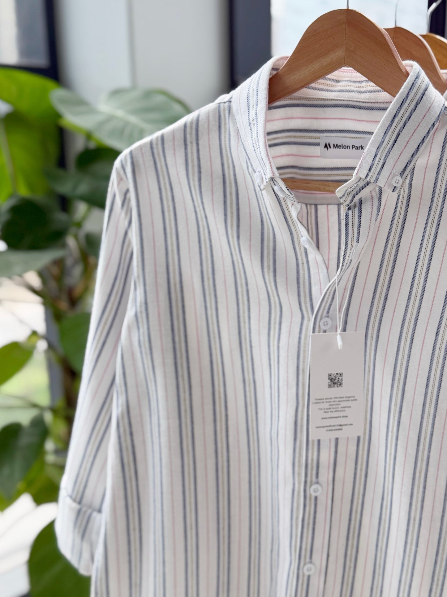 Gentle stripe shirt - Cambridge Multi-Stripe