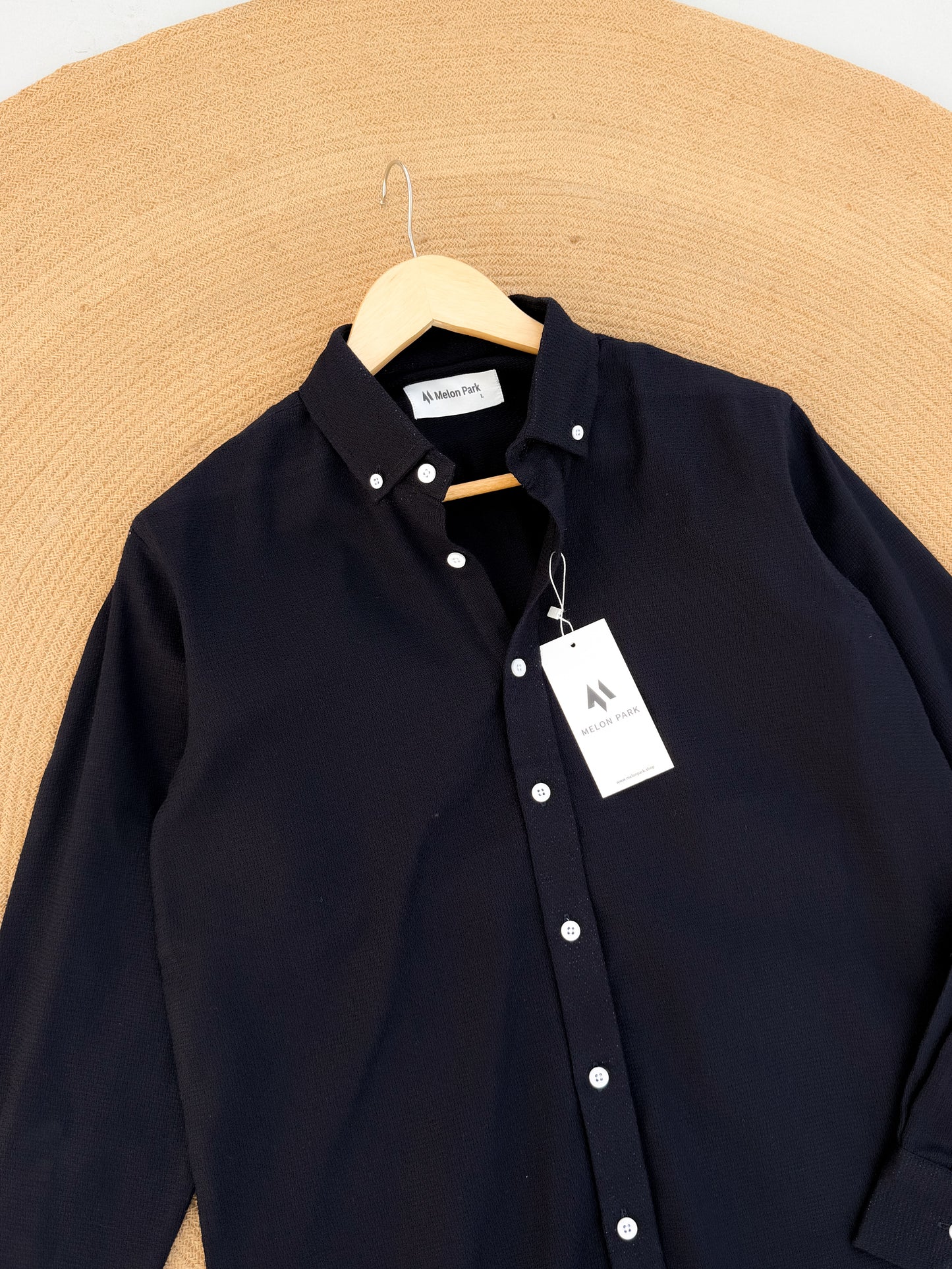 Classic full sleeve shirt - Crafted Black