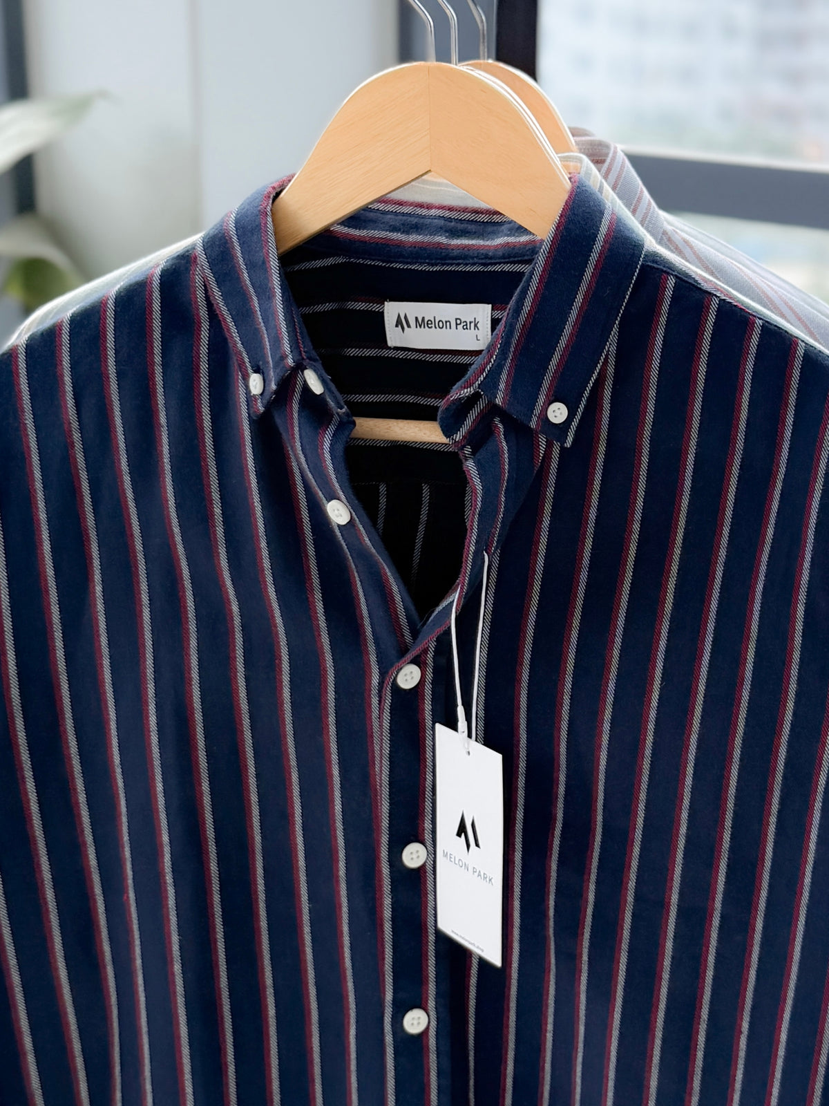Gentle stripe shirt - Ivy Club stripe
