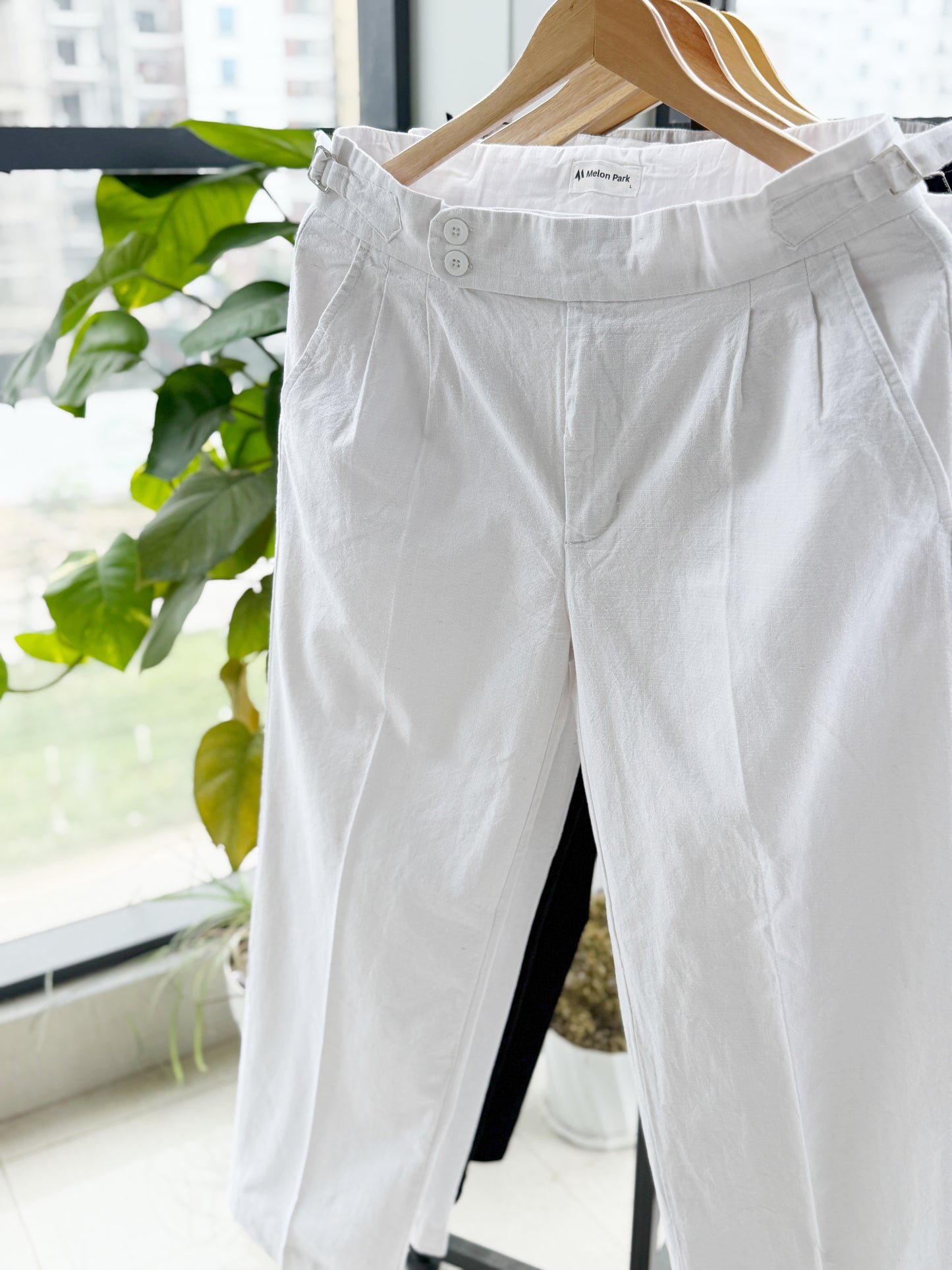 Gurkha Baggy Pant - White