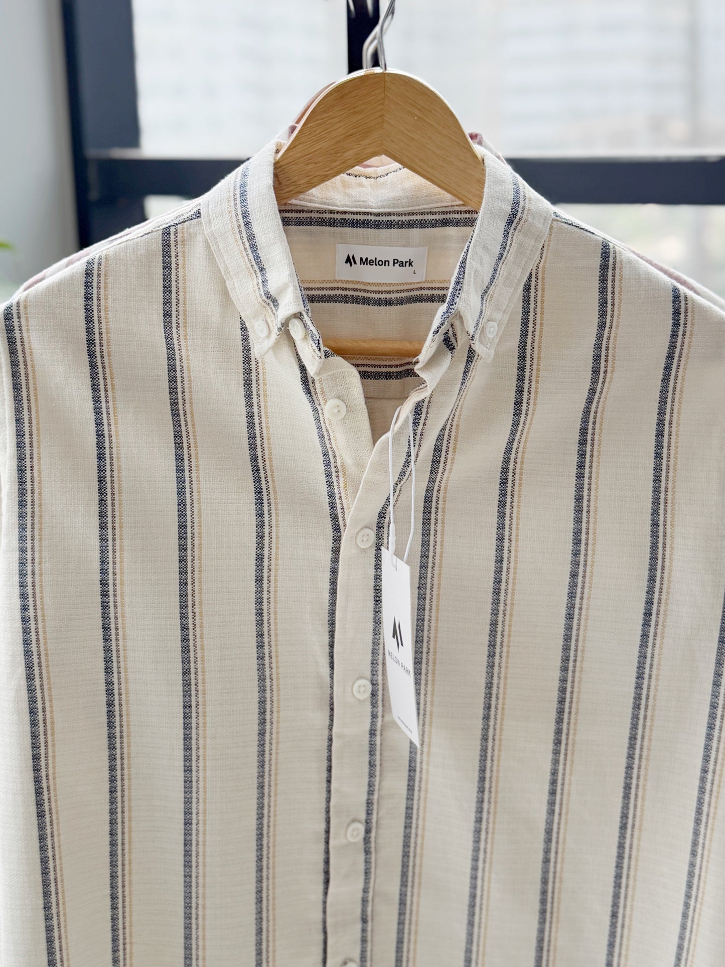 Gentle stripe shirt - Nordic coast