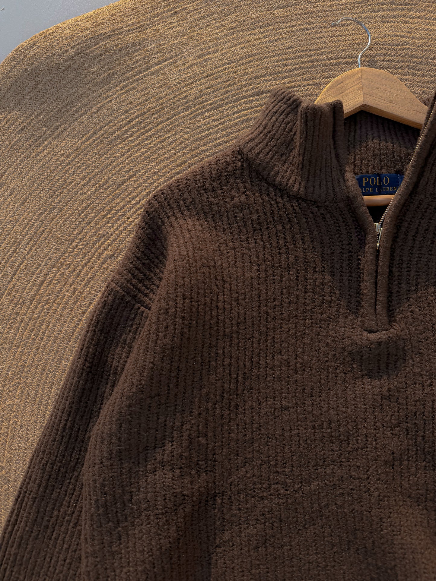 Cozy knitted Sweater - Espresso