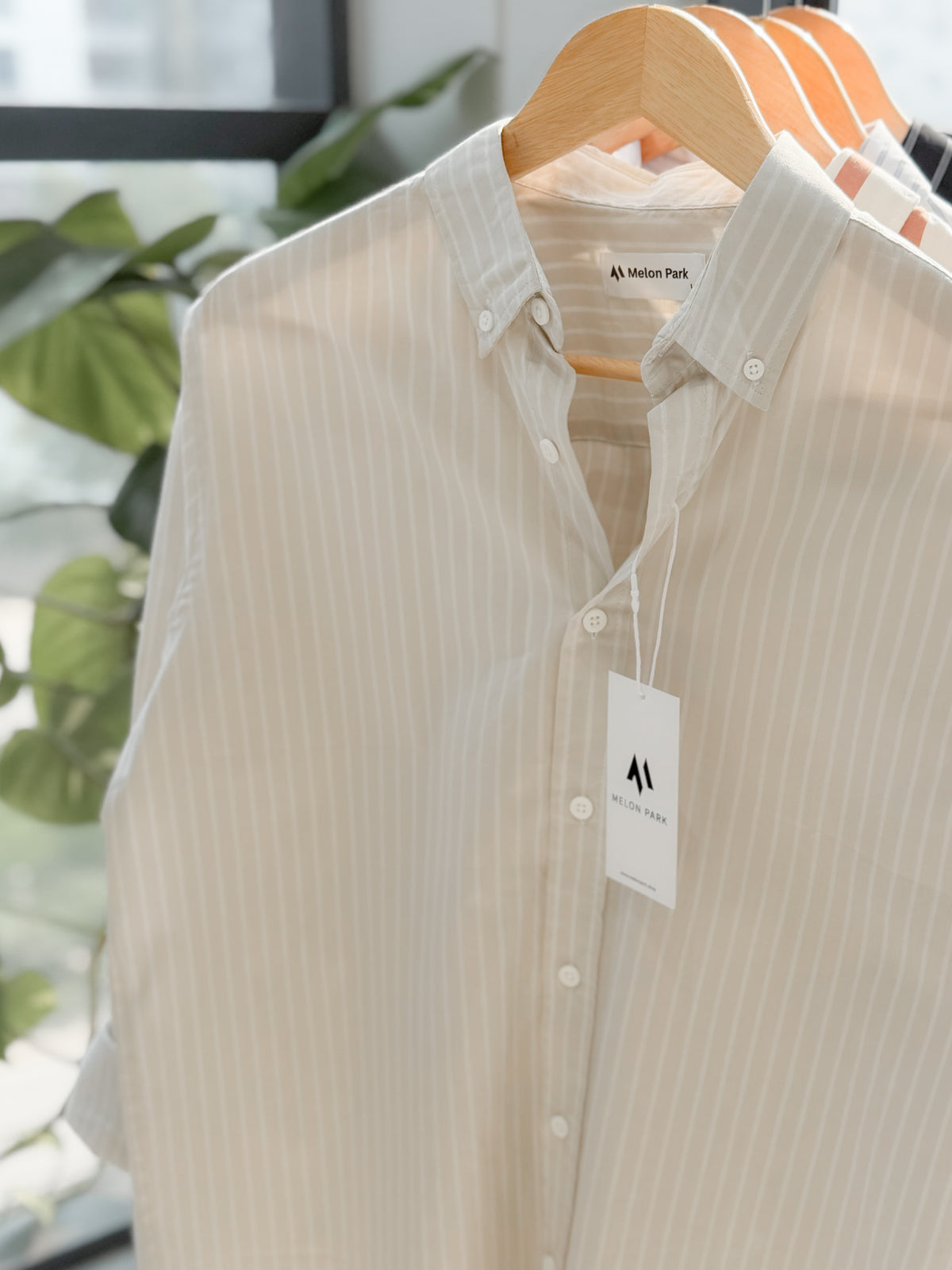 Gentle stripe shirt - Desert pinstripe