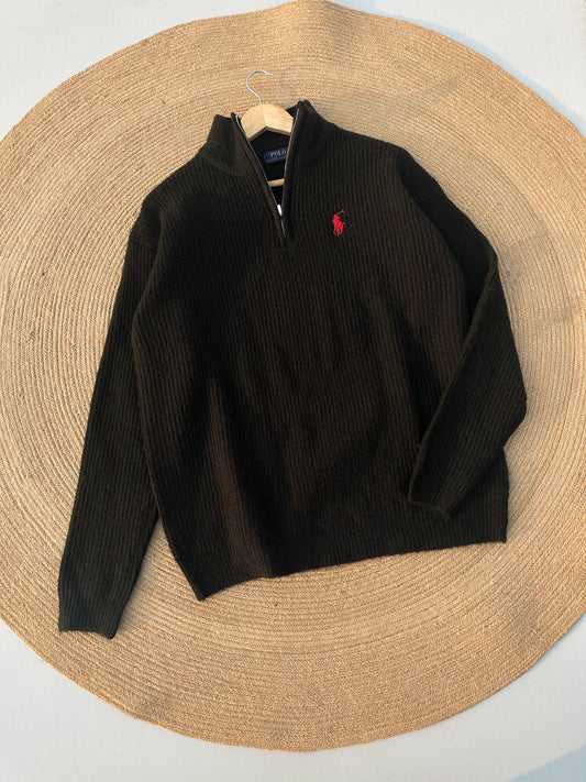 Cozy knitted Sweater - Black