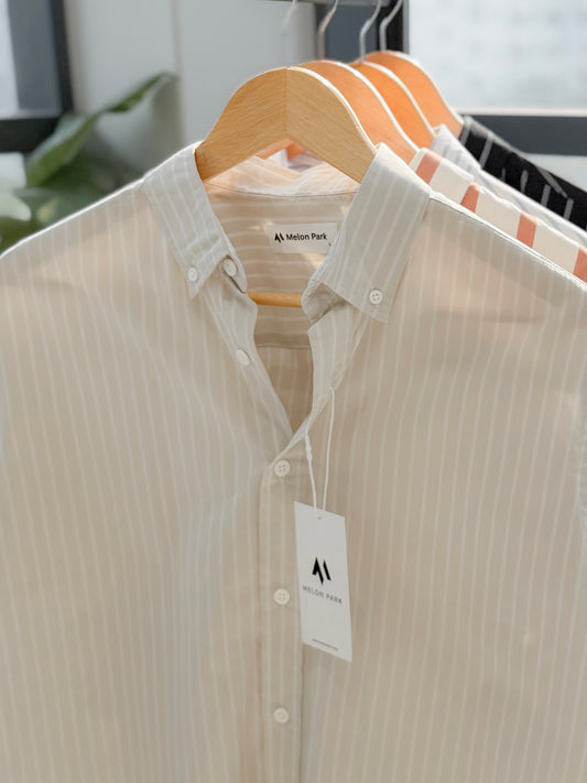 Gentle stripe shirt - Desert pinstripe