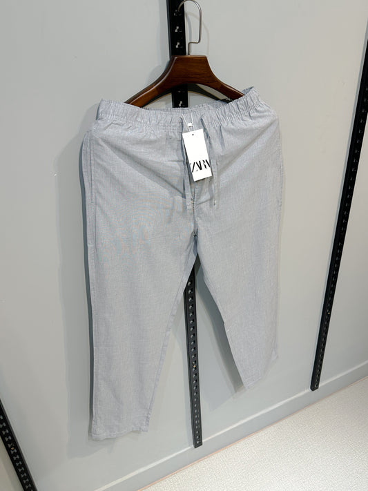 Remi Cotton Trouser - Grey