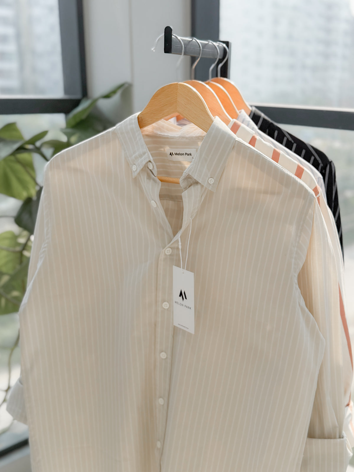 Gentle stripe shirt - Desert pinstripe