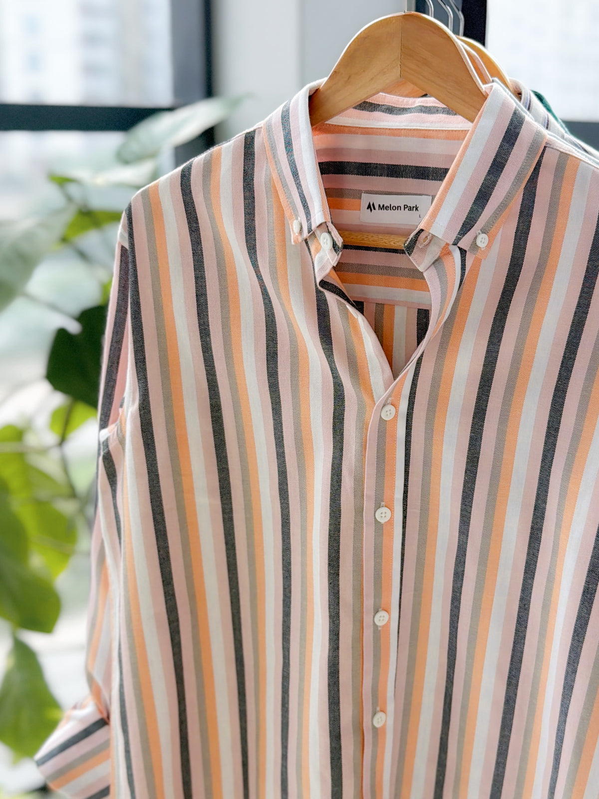 Gentle stripe shirt - Tuscan Melody