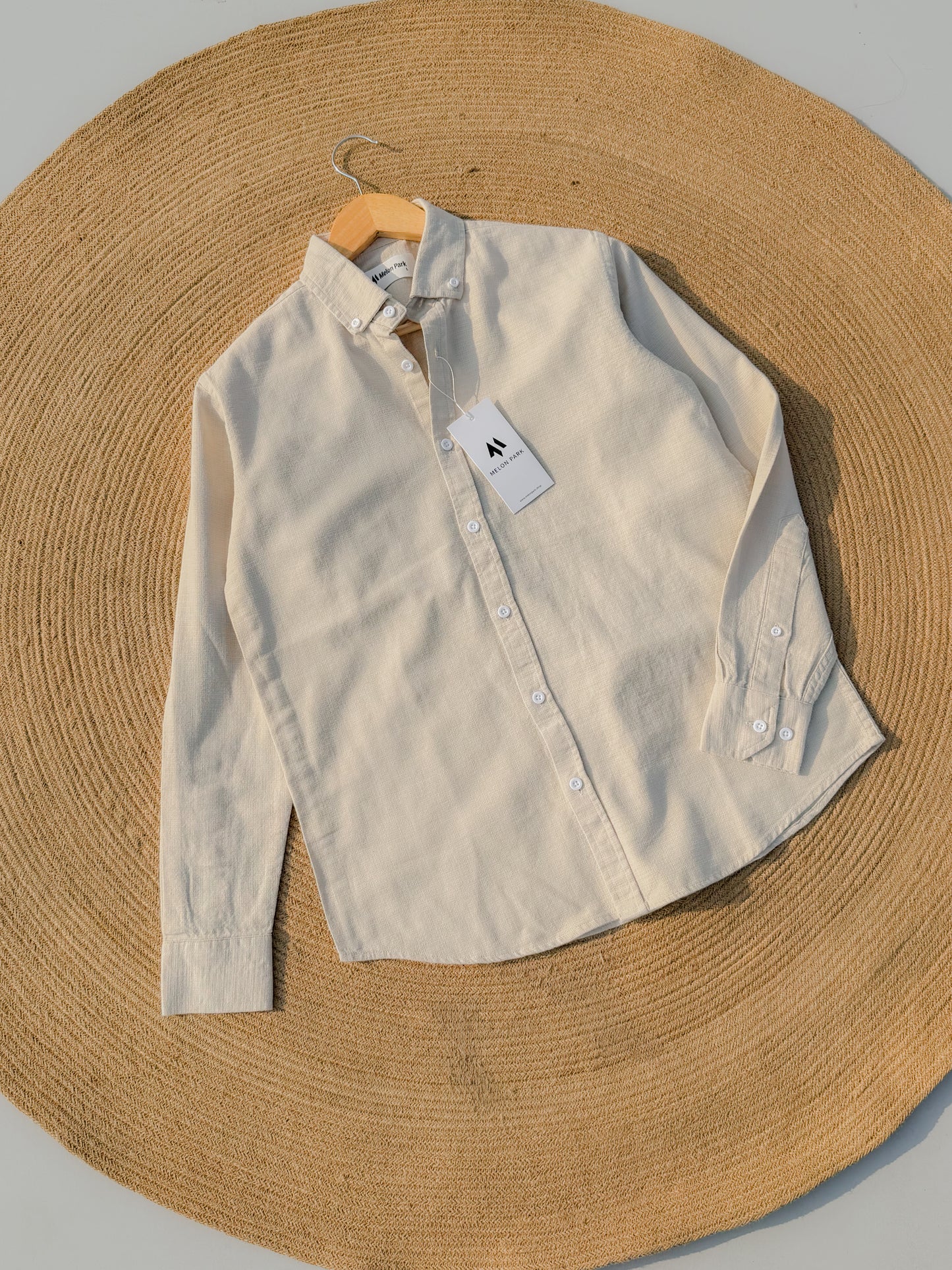 Signature Remi cotton shirt - Crafted Off White