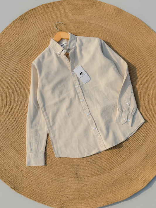Signature Remi cotton shirt - Crafted Off White