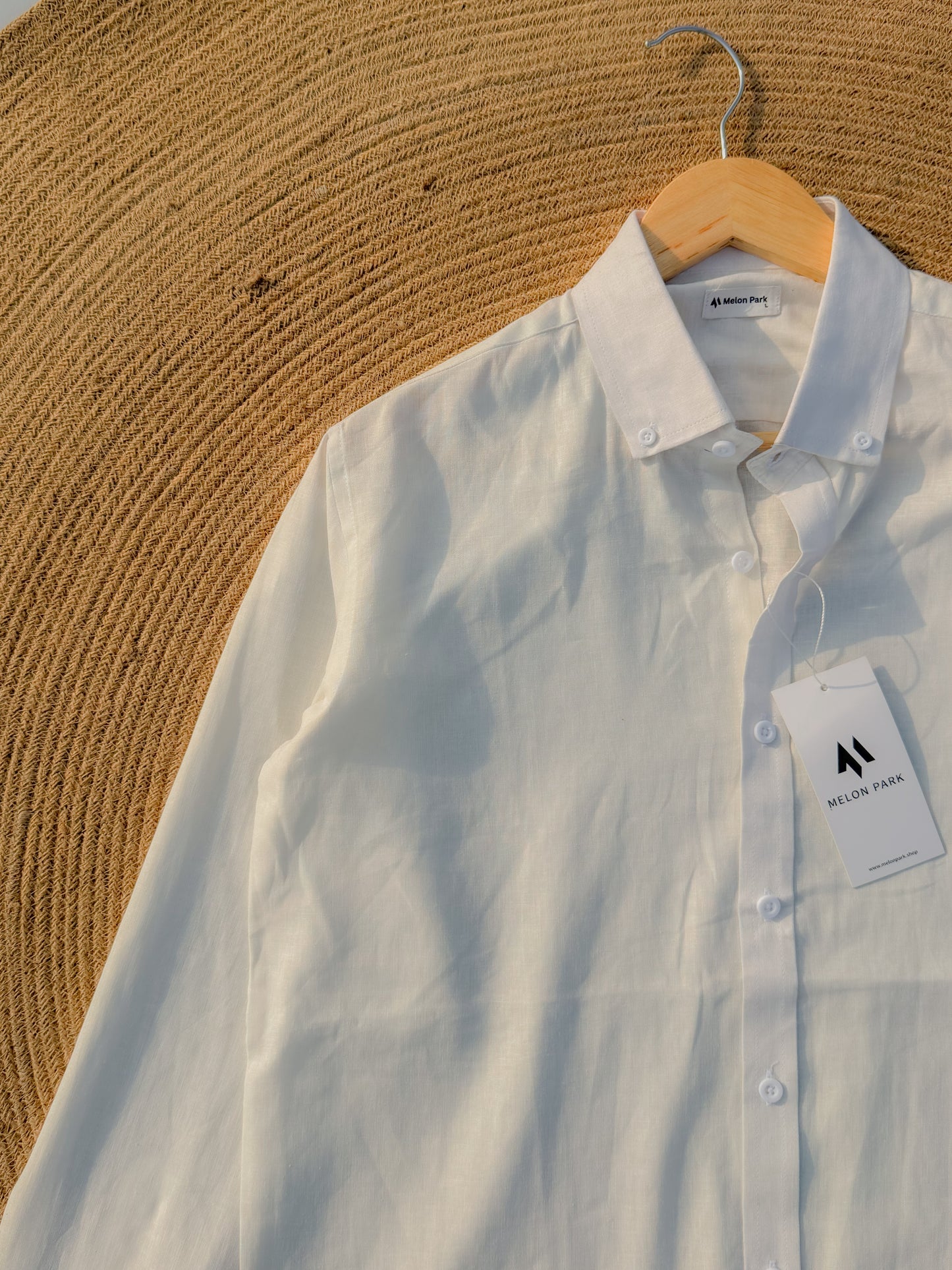 Signature Remi cotton shirt - Soft Off White