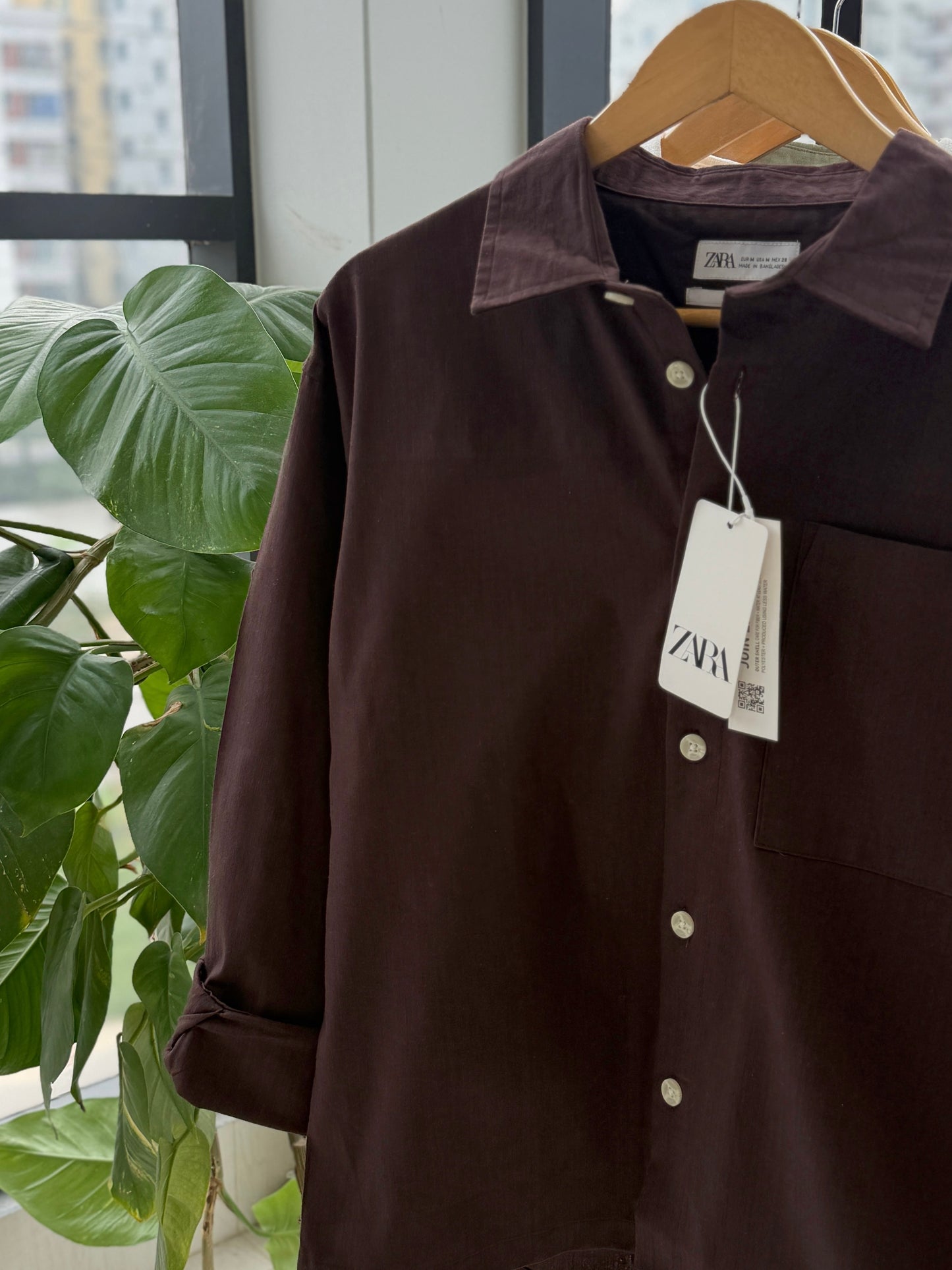 Oversized Baggy shirt - Chocolate