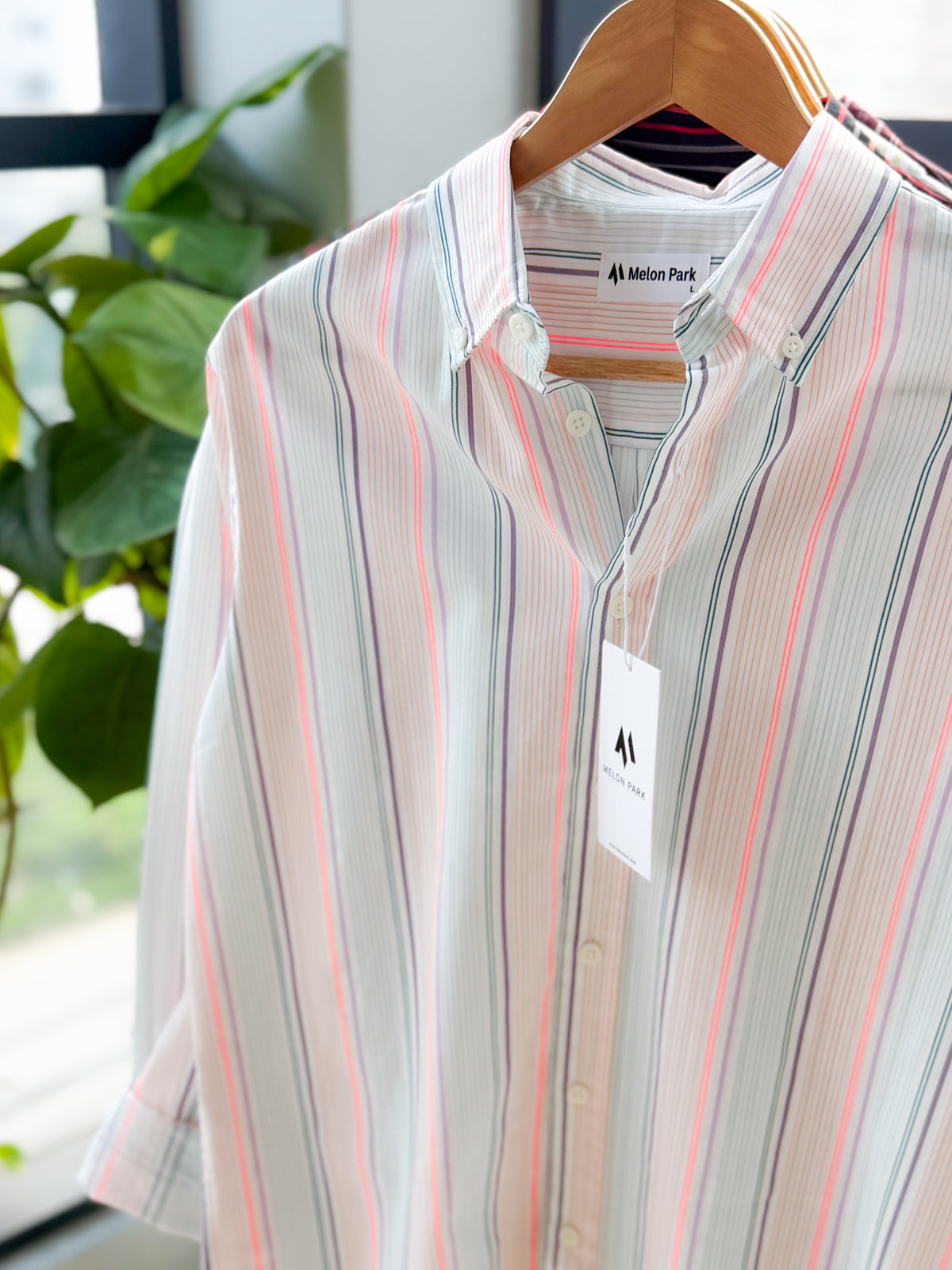 Gentle stripe shirt - Sorbet stripe