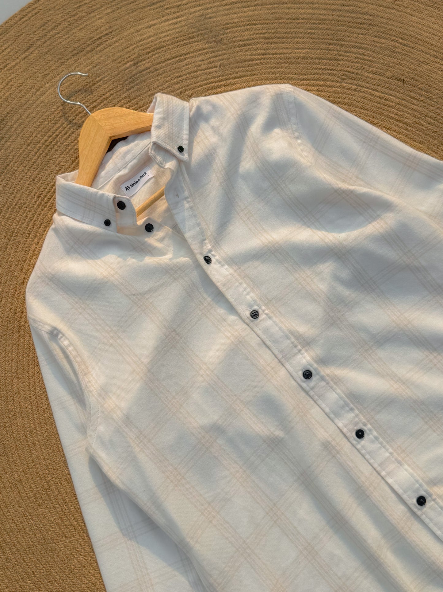 Gentle Check shirt - Toasted Check