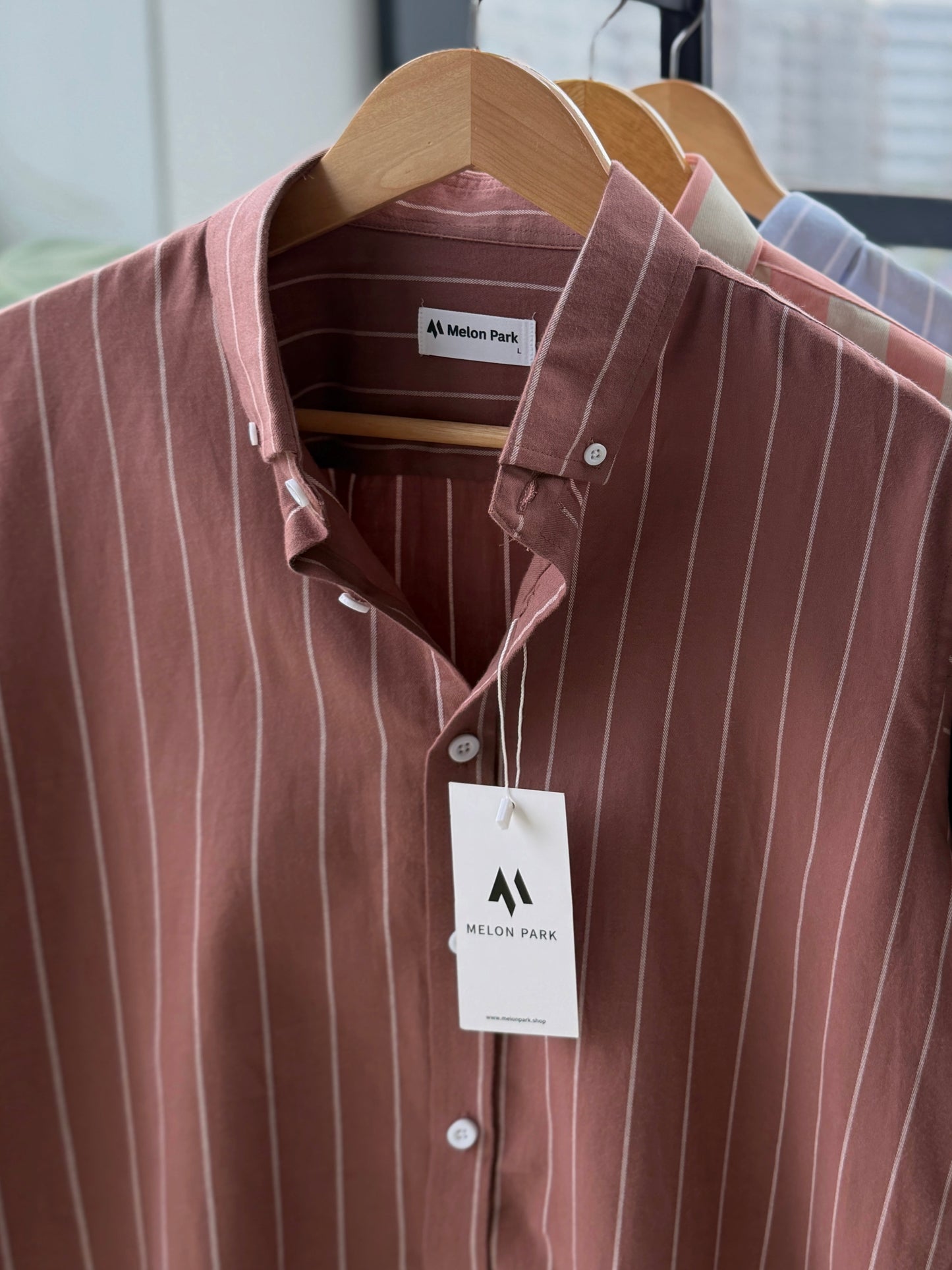 Gentle stripe shirt - Clayton Pinstripe
