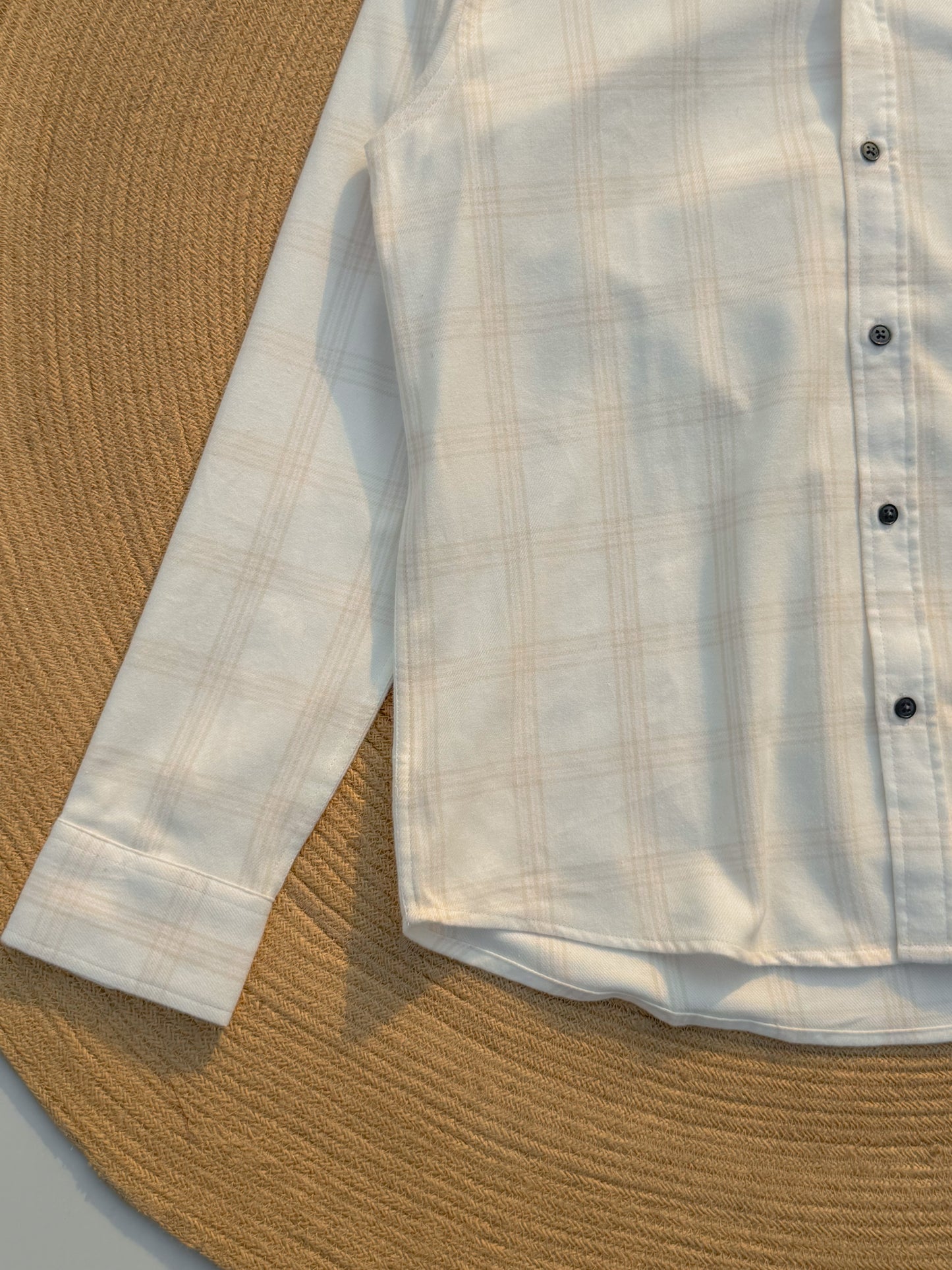 Gentle Check shirt - Toasted Check