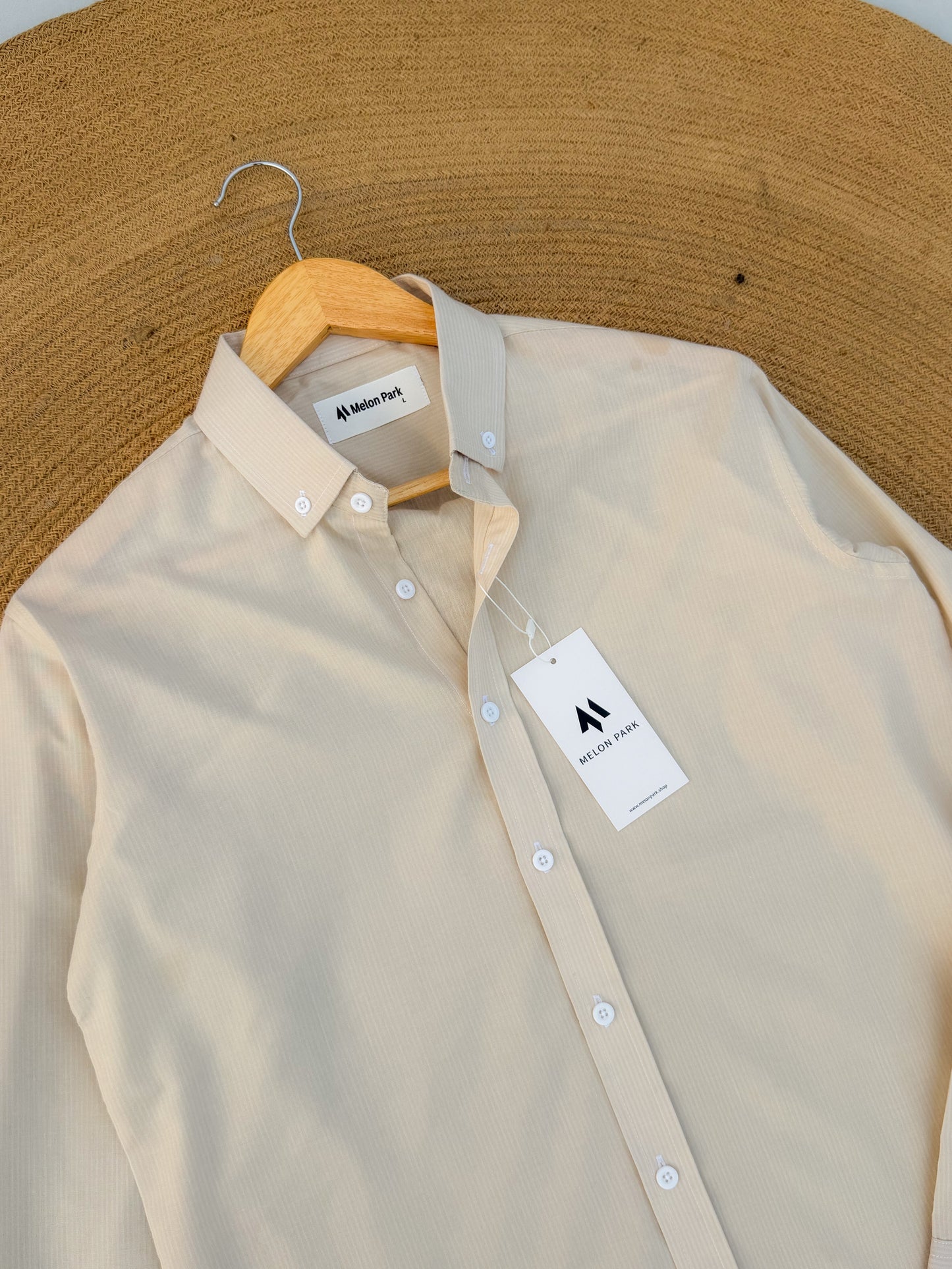 Classic full sleeve shirt - Ivory Alabaster