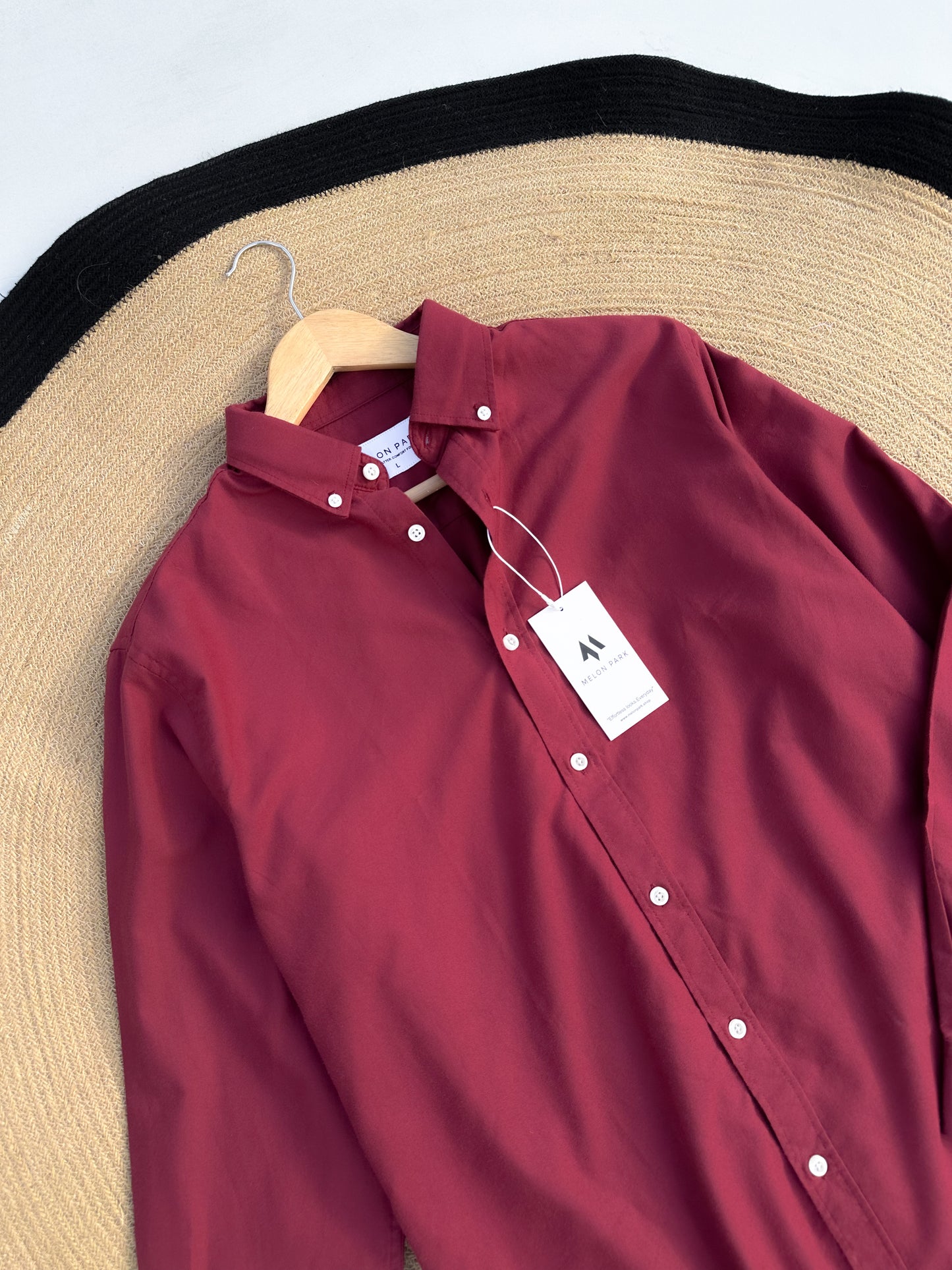 Oxford Shirt - Maroon