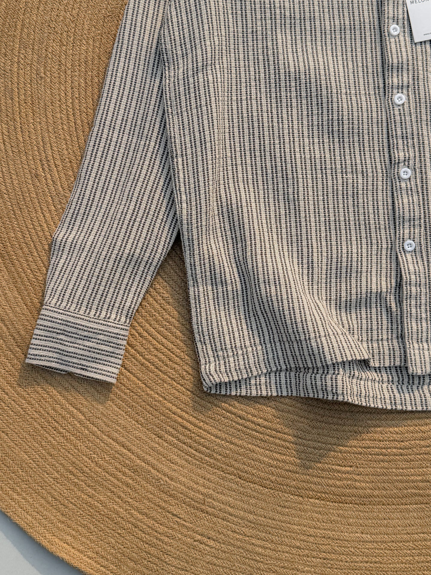 Crafted full sleeve shirt - Stone Weave
