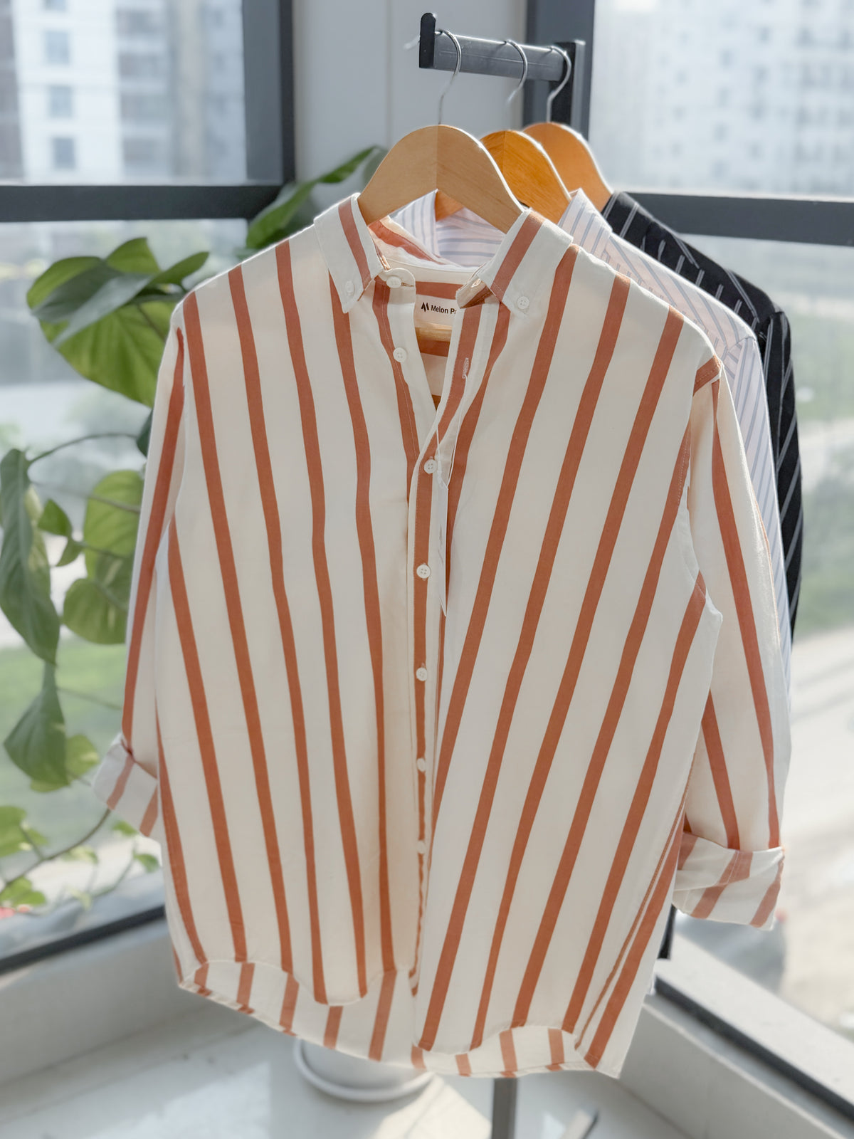 Gentle stripe shirt - Copper Coast