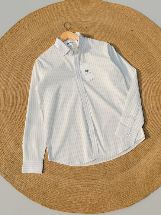 Old Money full sleeve shirt - Ascot stripe