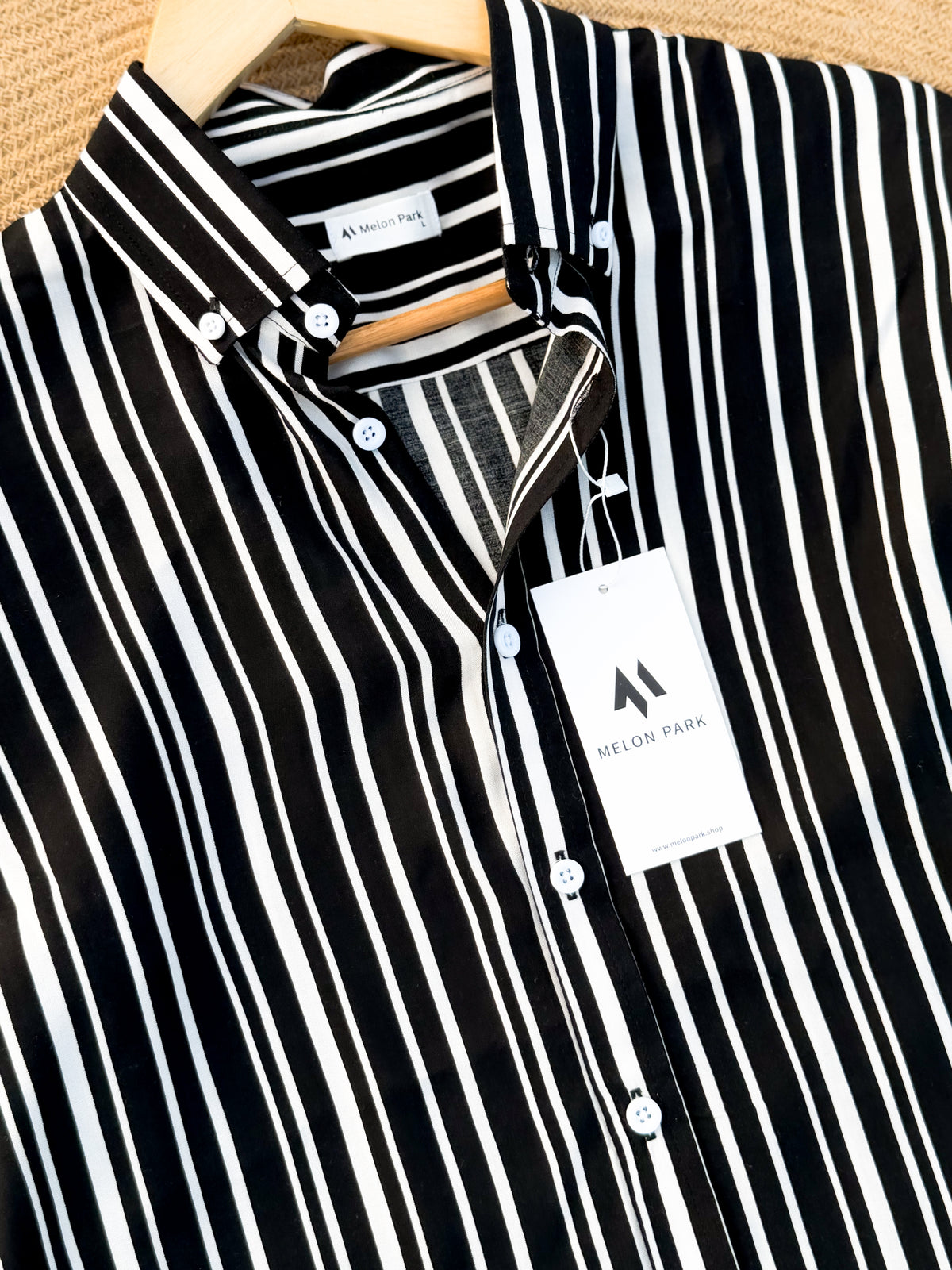 Drip full sleeve shirt - Black Noir
