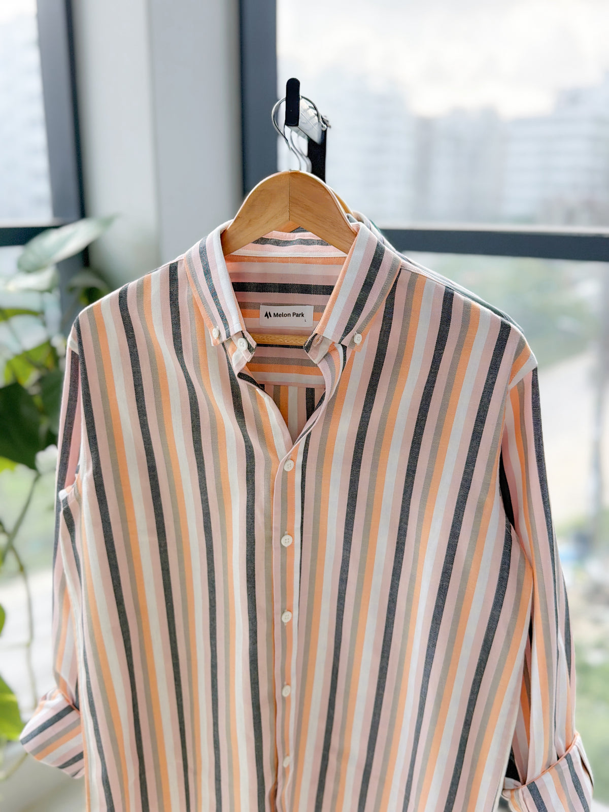Gentle stripe shirt - Tuscan Melody