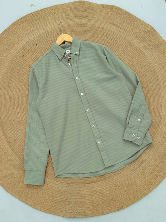 Rich Full Sleeve - Mint textured