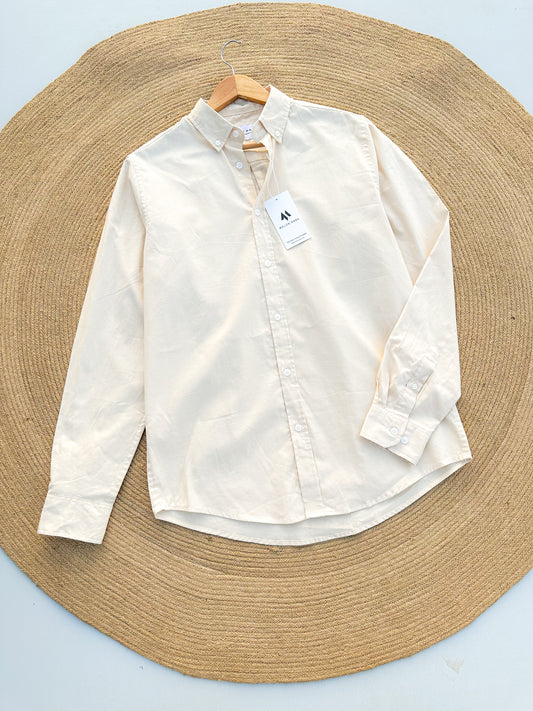Oxford Shirt - Light Beige